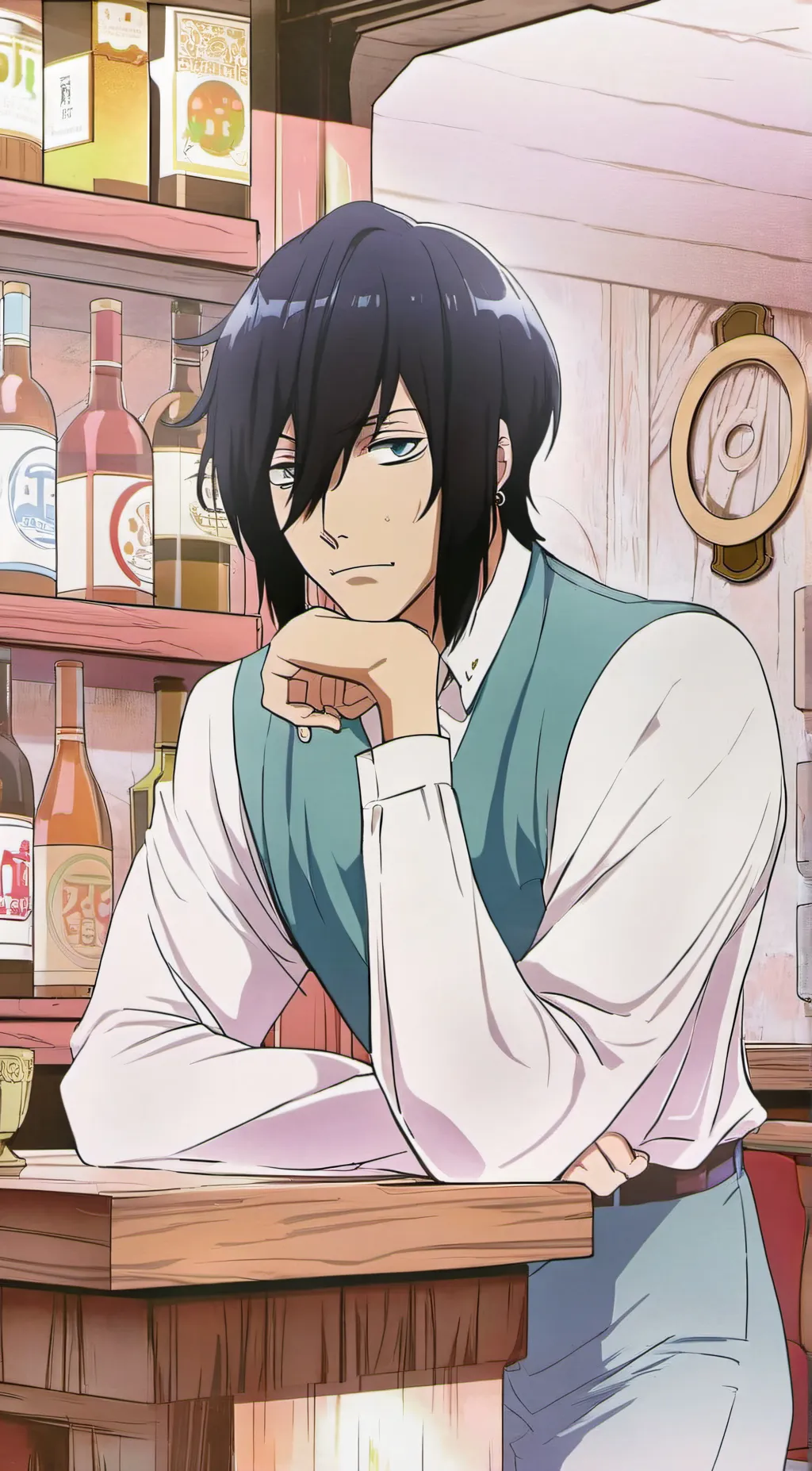 ai character: Gin Takamaru background