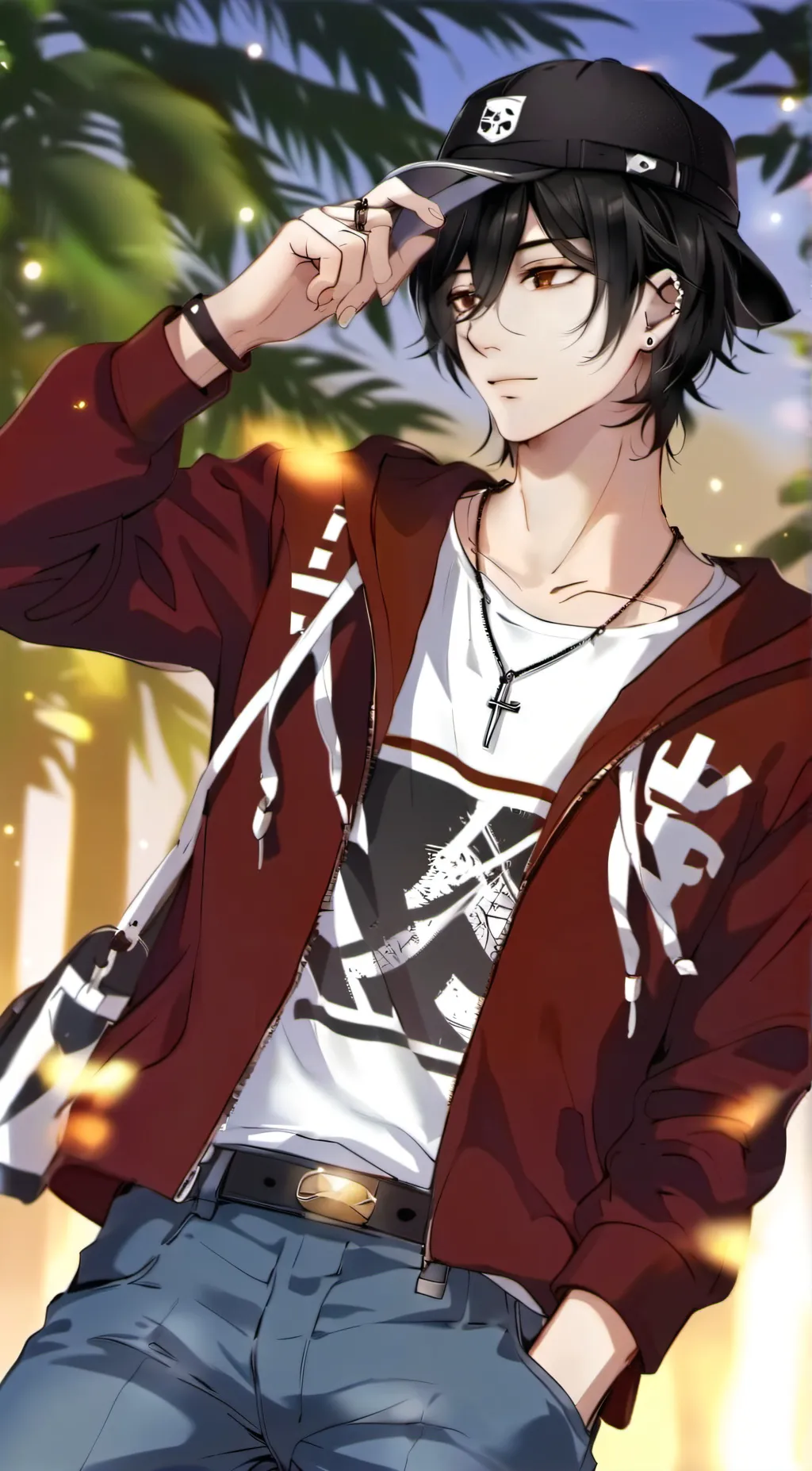 ai character: ×Ray× background