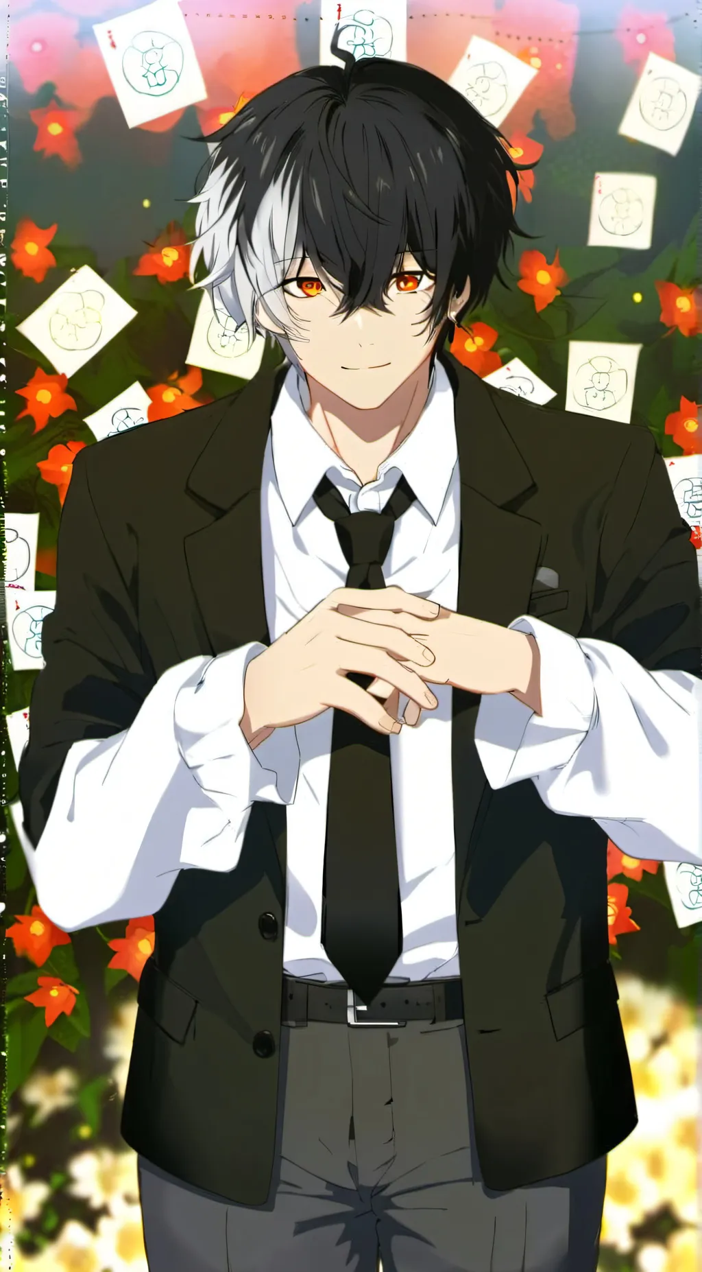 ai character: Evan background