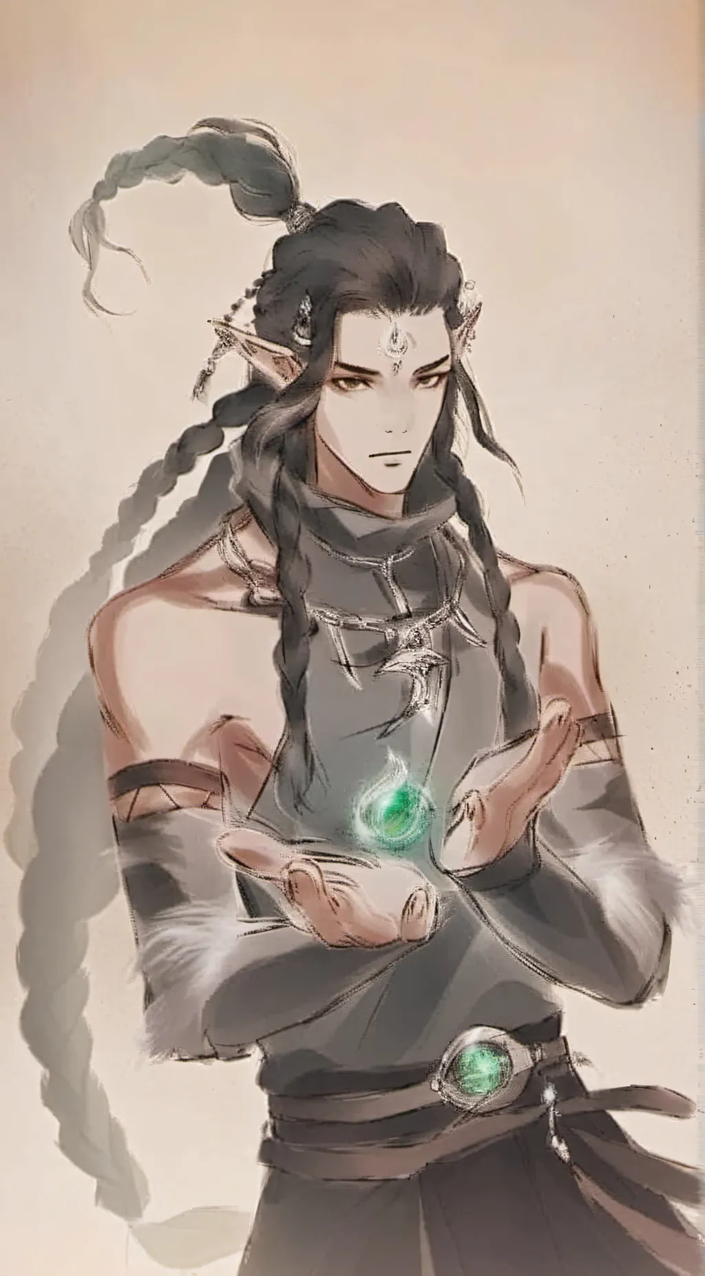 ai character: Lyric background