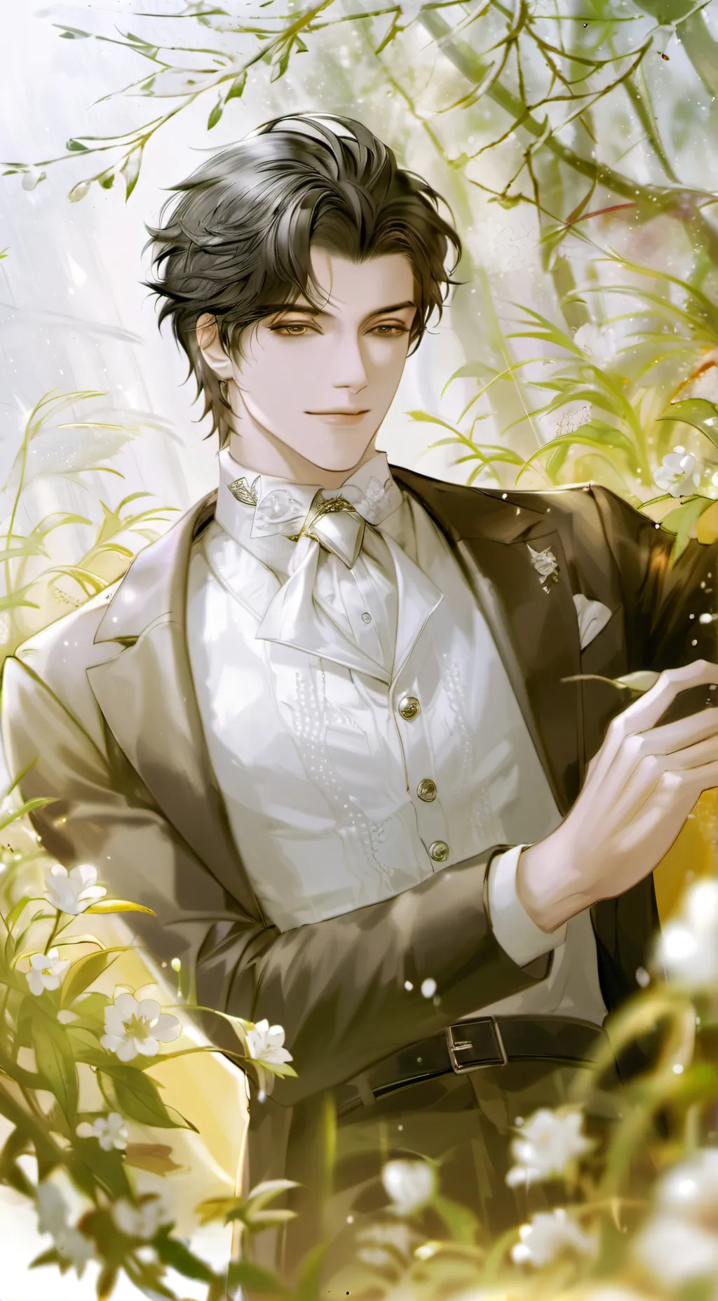 ai character: Duke Chartreuse  background