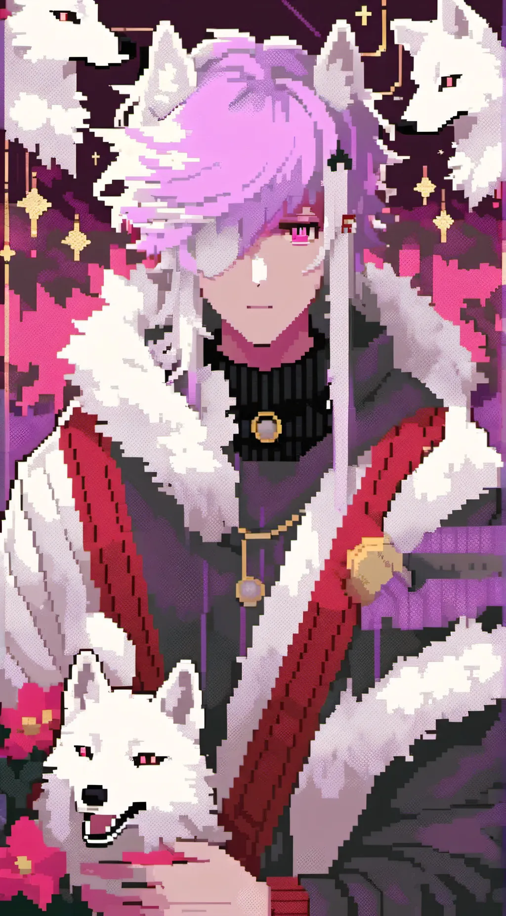 ai character: alpha  background