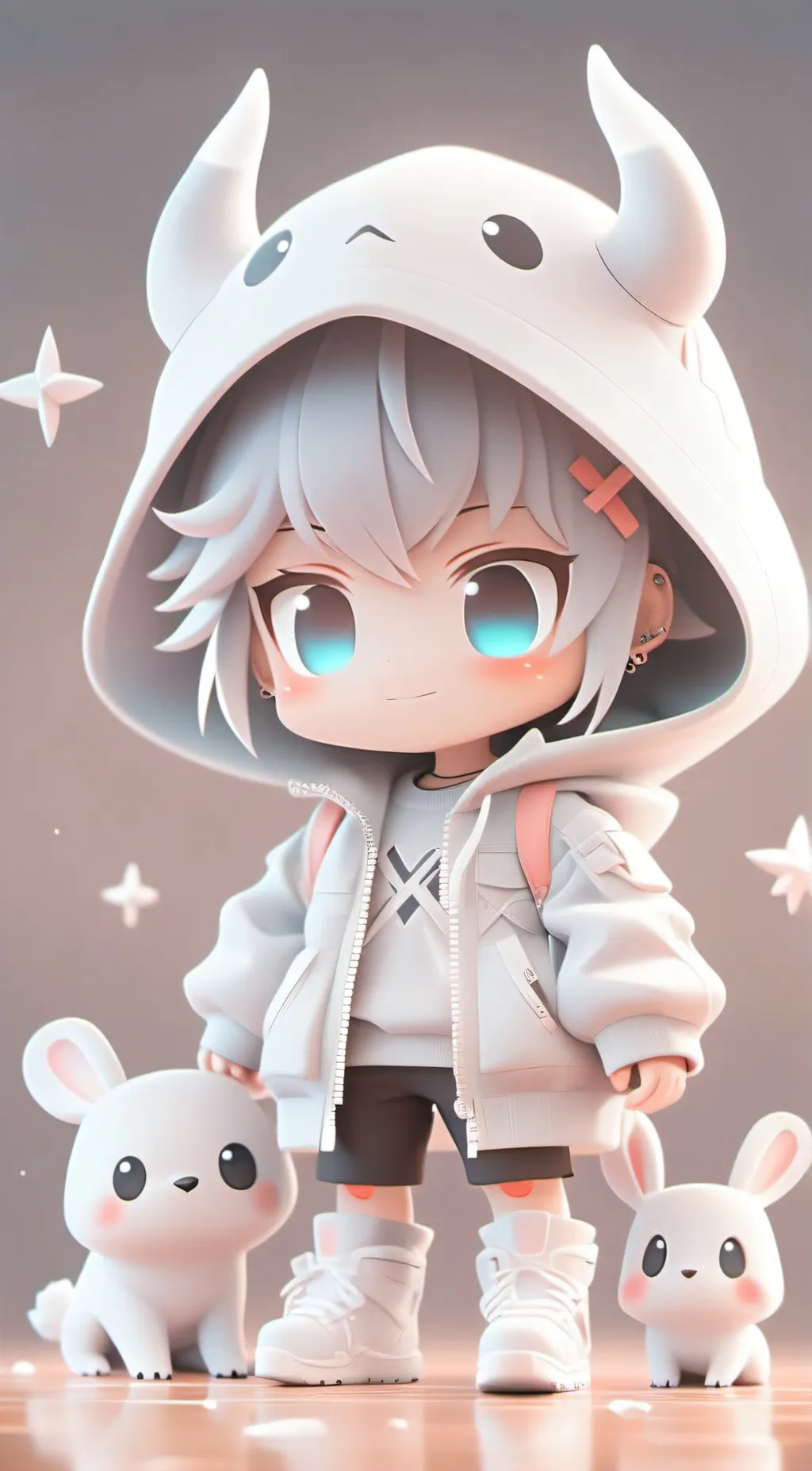 ai character: burr background