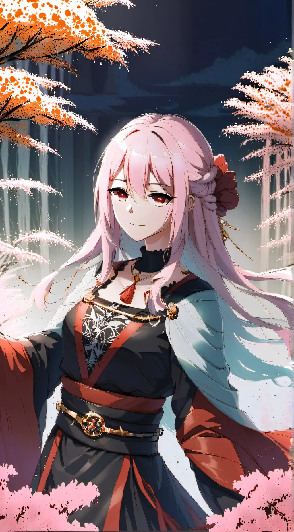 ai character: megurine luka background