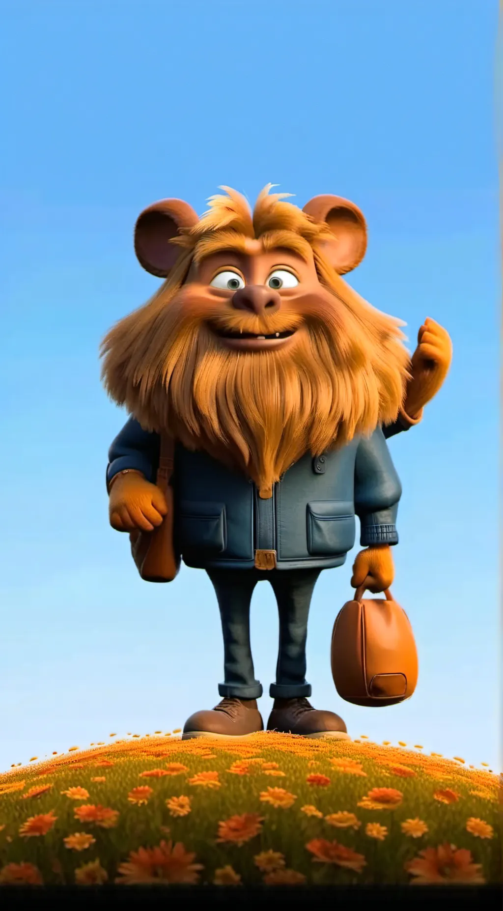 ai character: The Lorax background