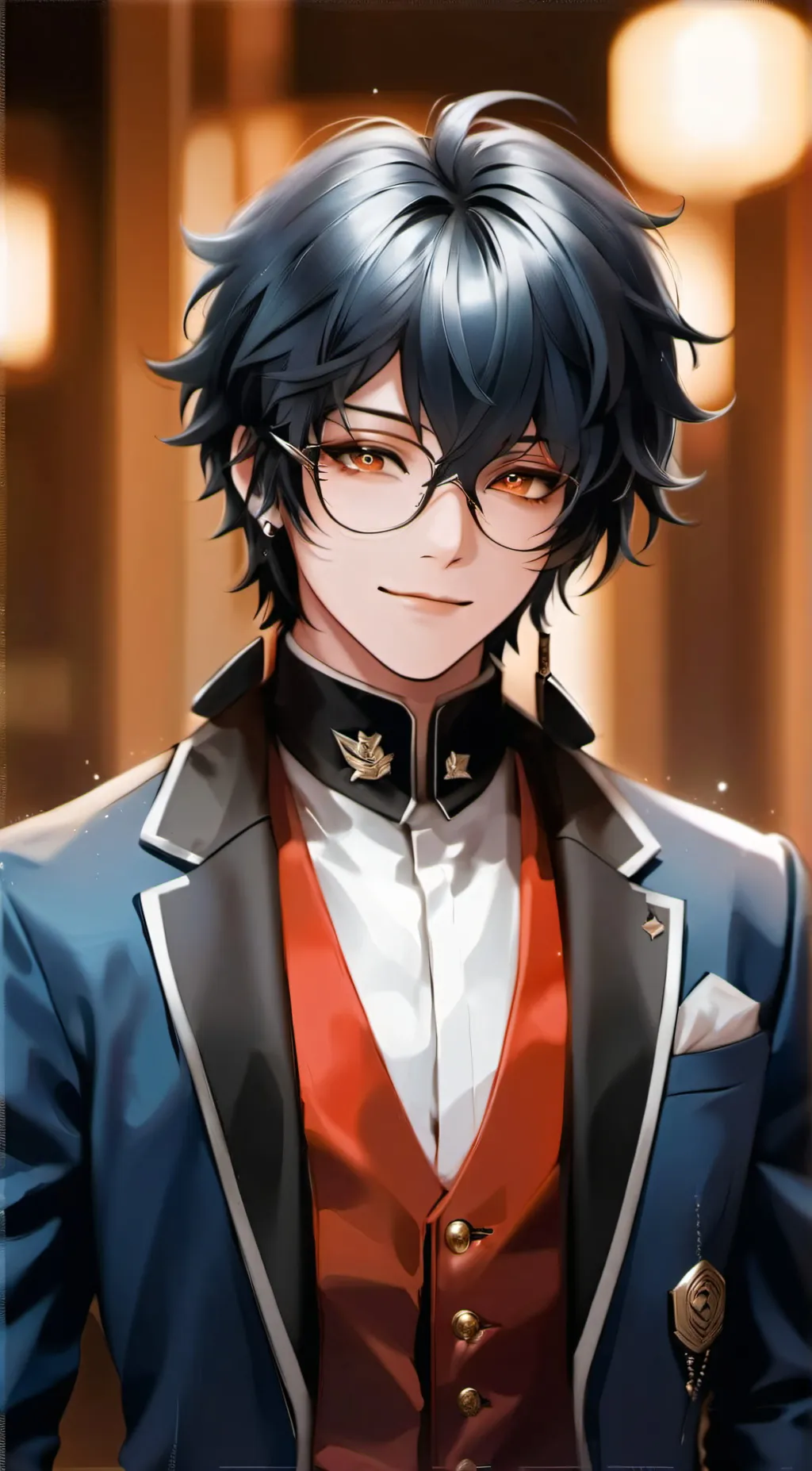 ai character: Magnus  background