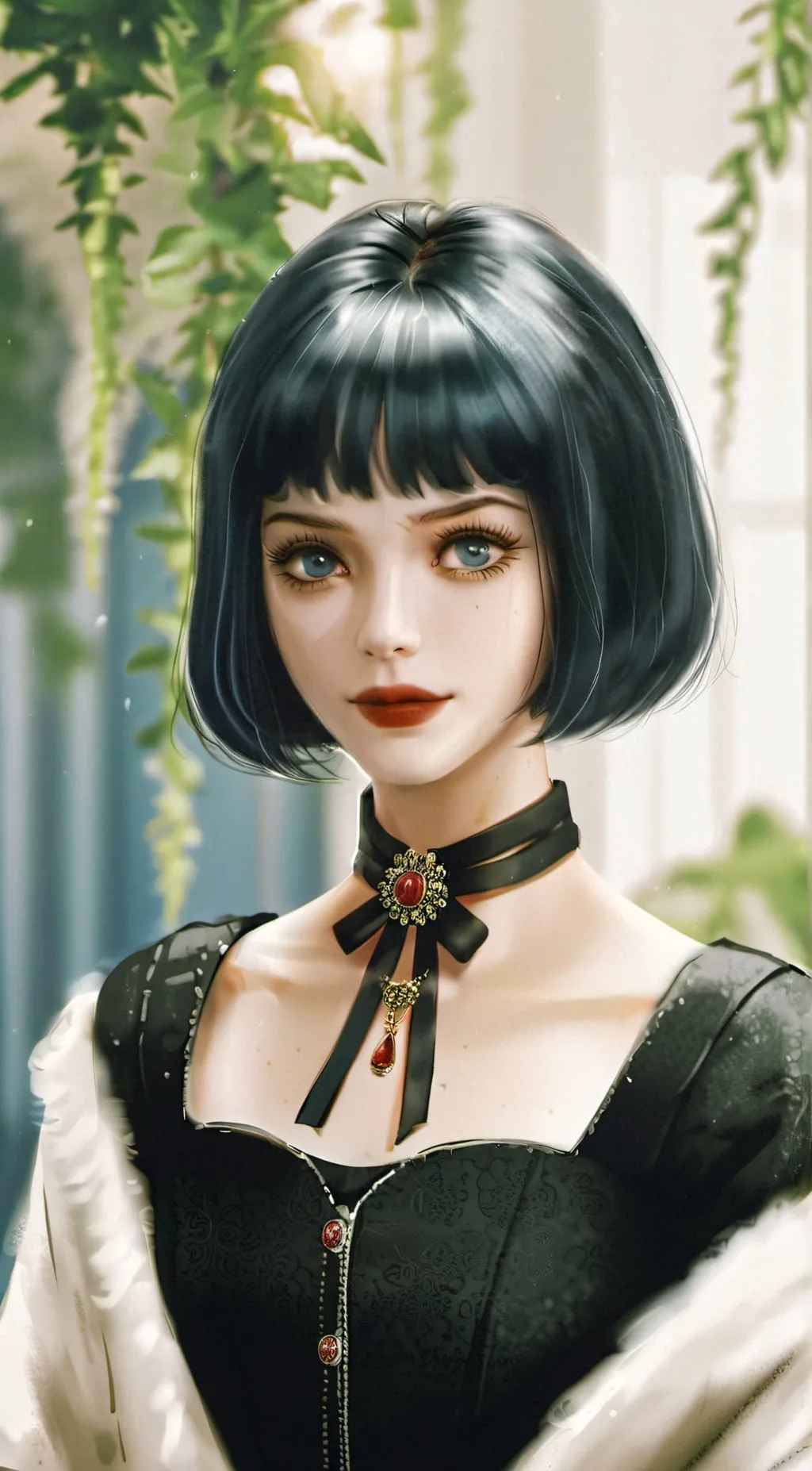 ai character: Mavis Dracula background