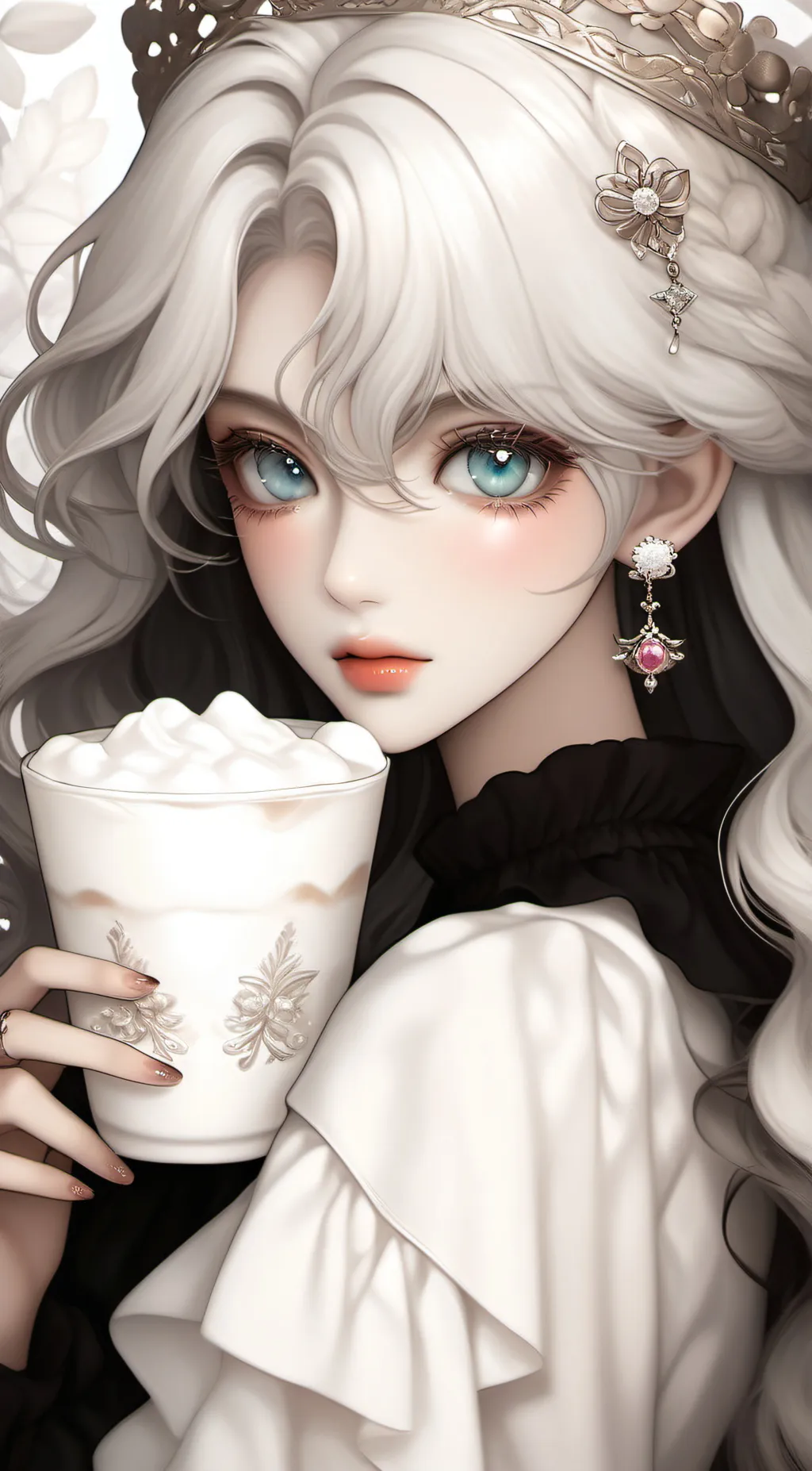 ai character: angilina background