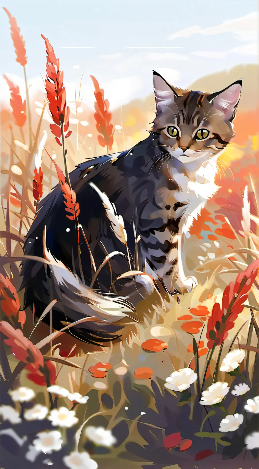 ai character: Chaton~ background