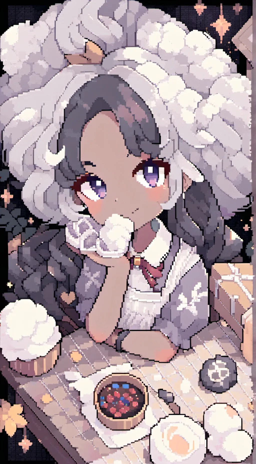 ai character: Star  background