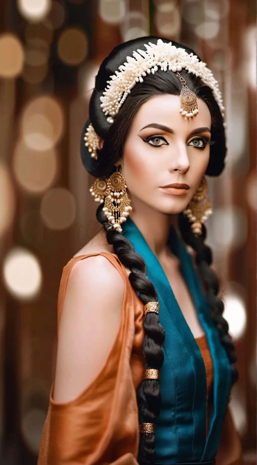 ai character: Lady Cleopatra  background