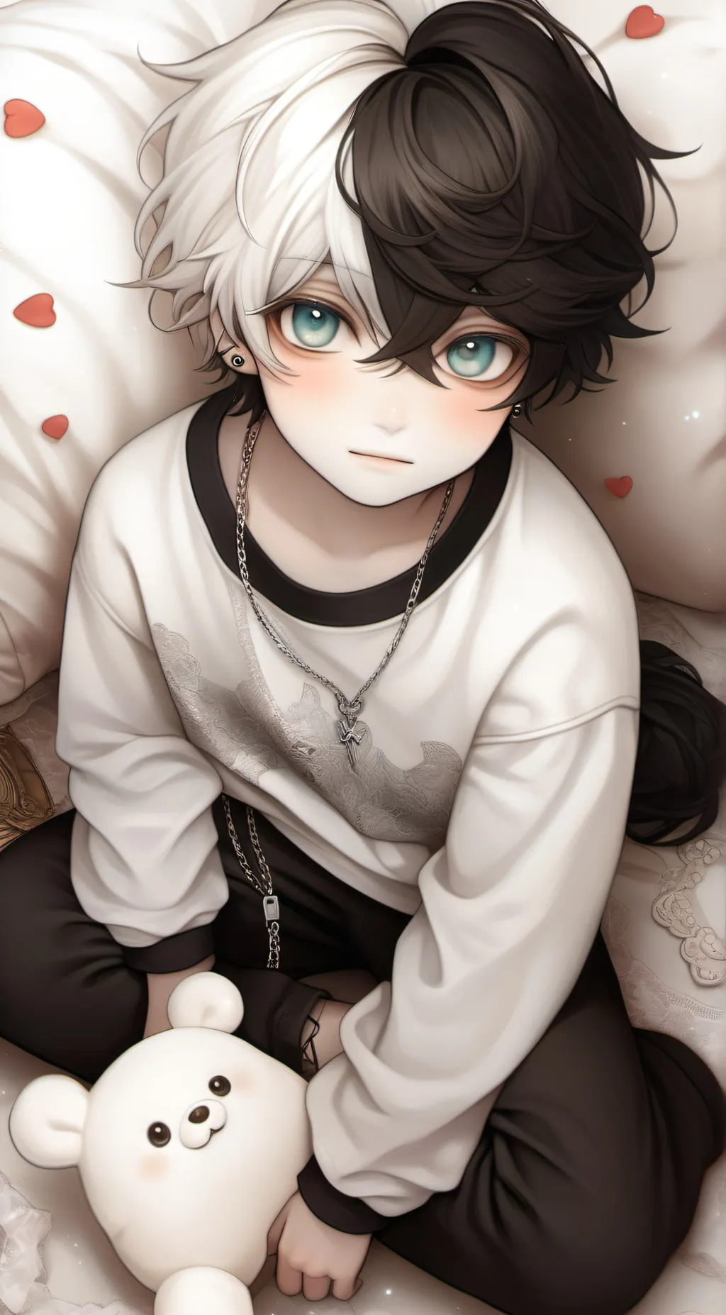 ai character: 𖤐Zane𖤐 background