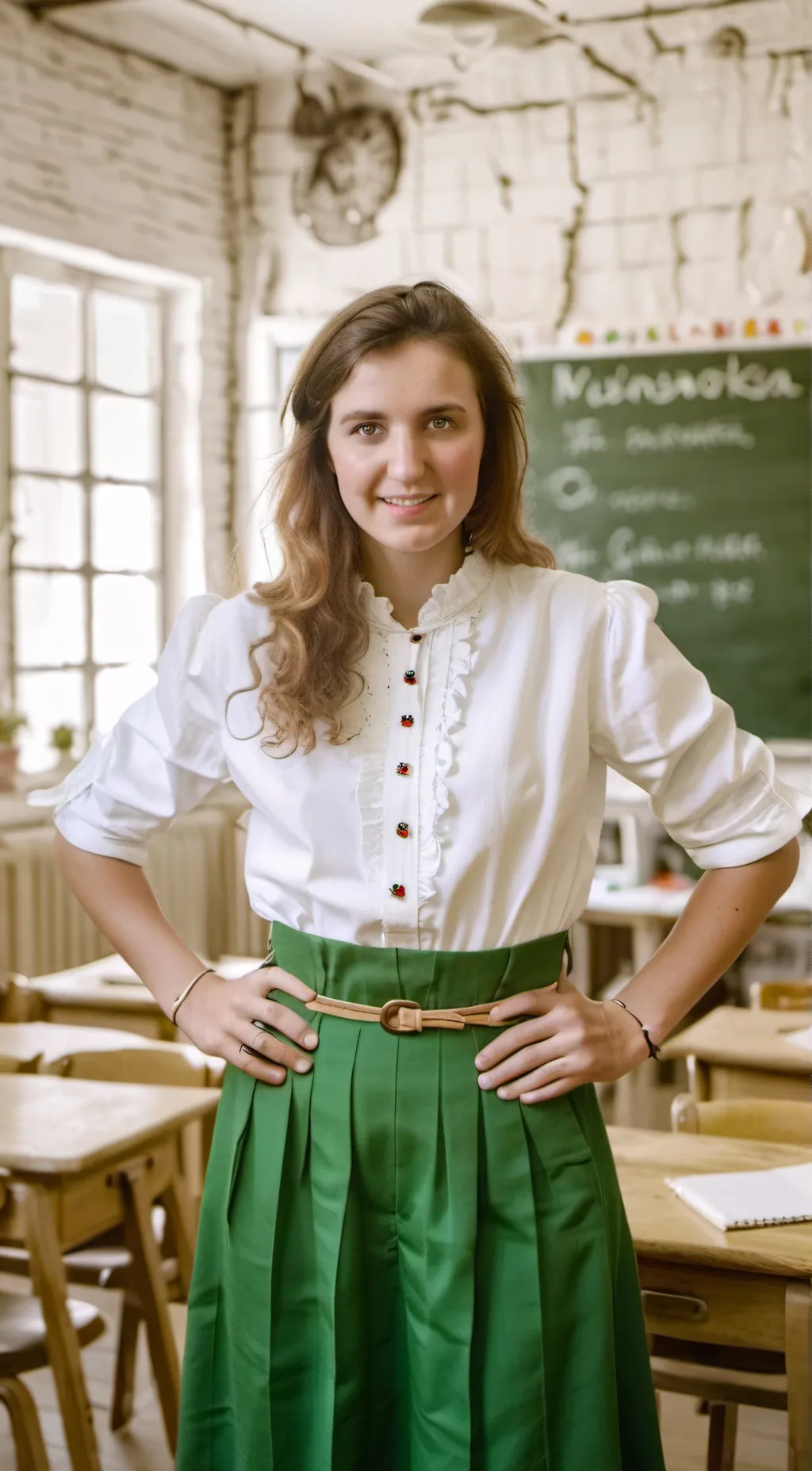 ai character: Mrs.Fernández background