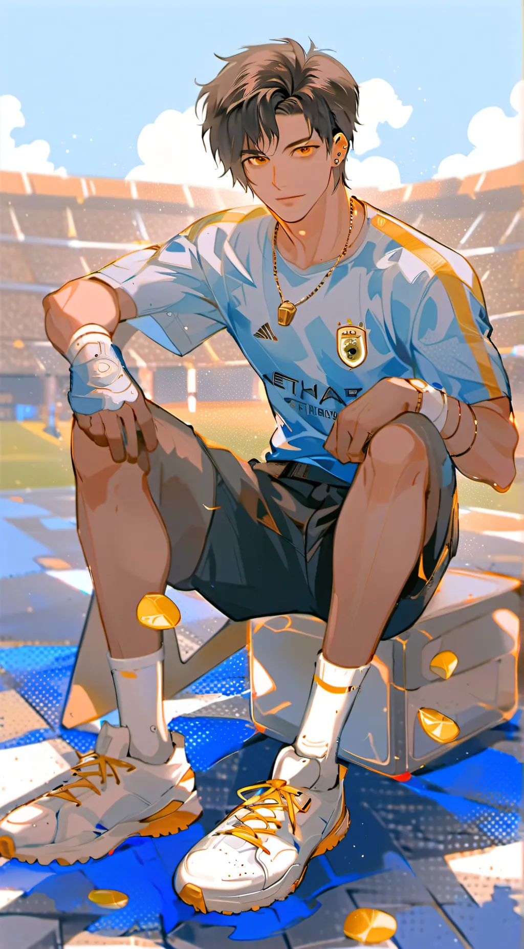 ai character: Colby Haroldson background