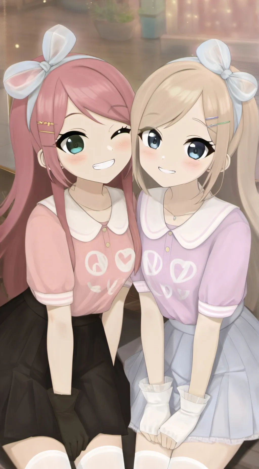 ai character: Elisa and eile background