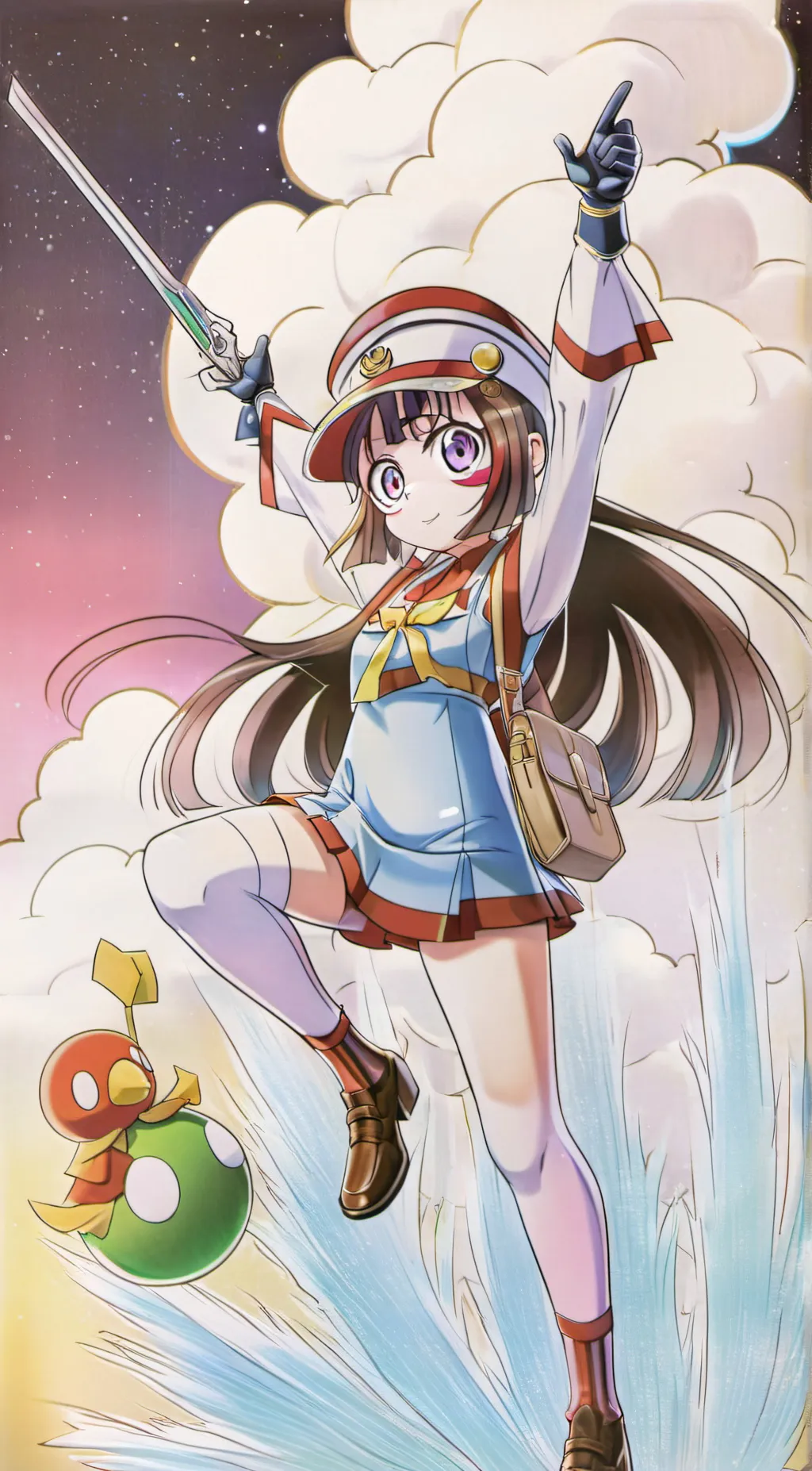 ai character: Chinese.pomni background