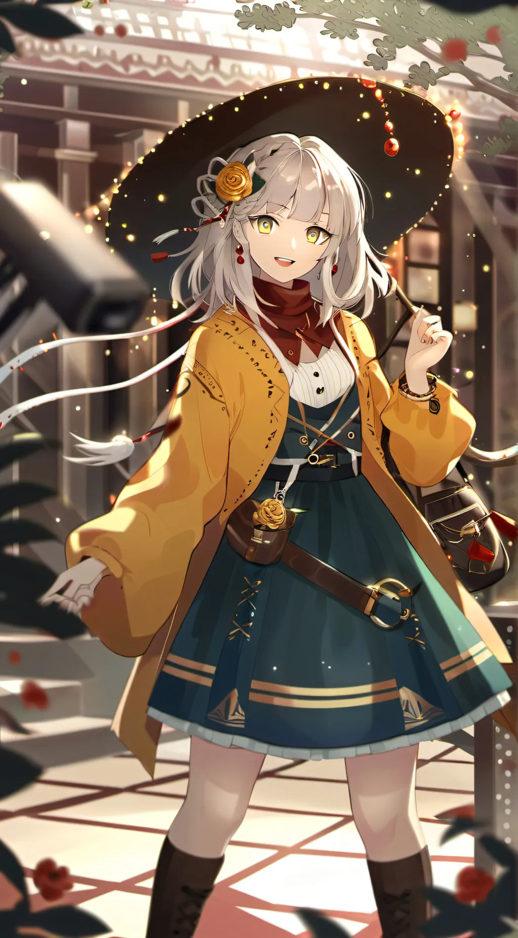 ai character: Lilly  background