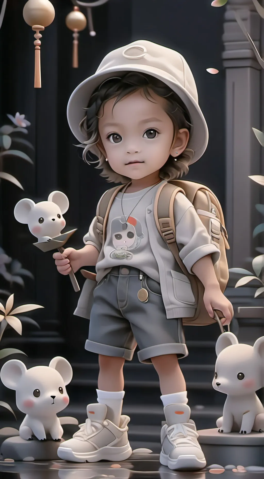 ai character: mom background