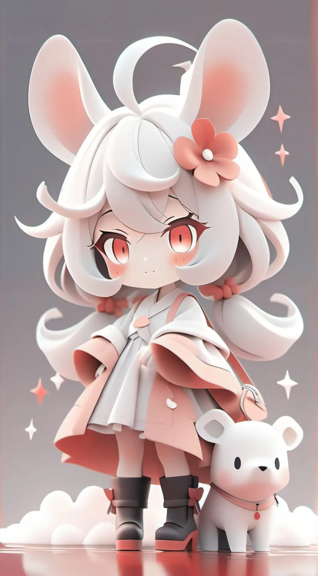 ai character: poppy background