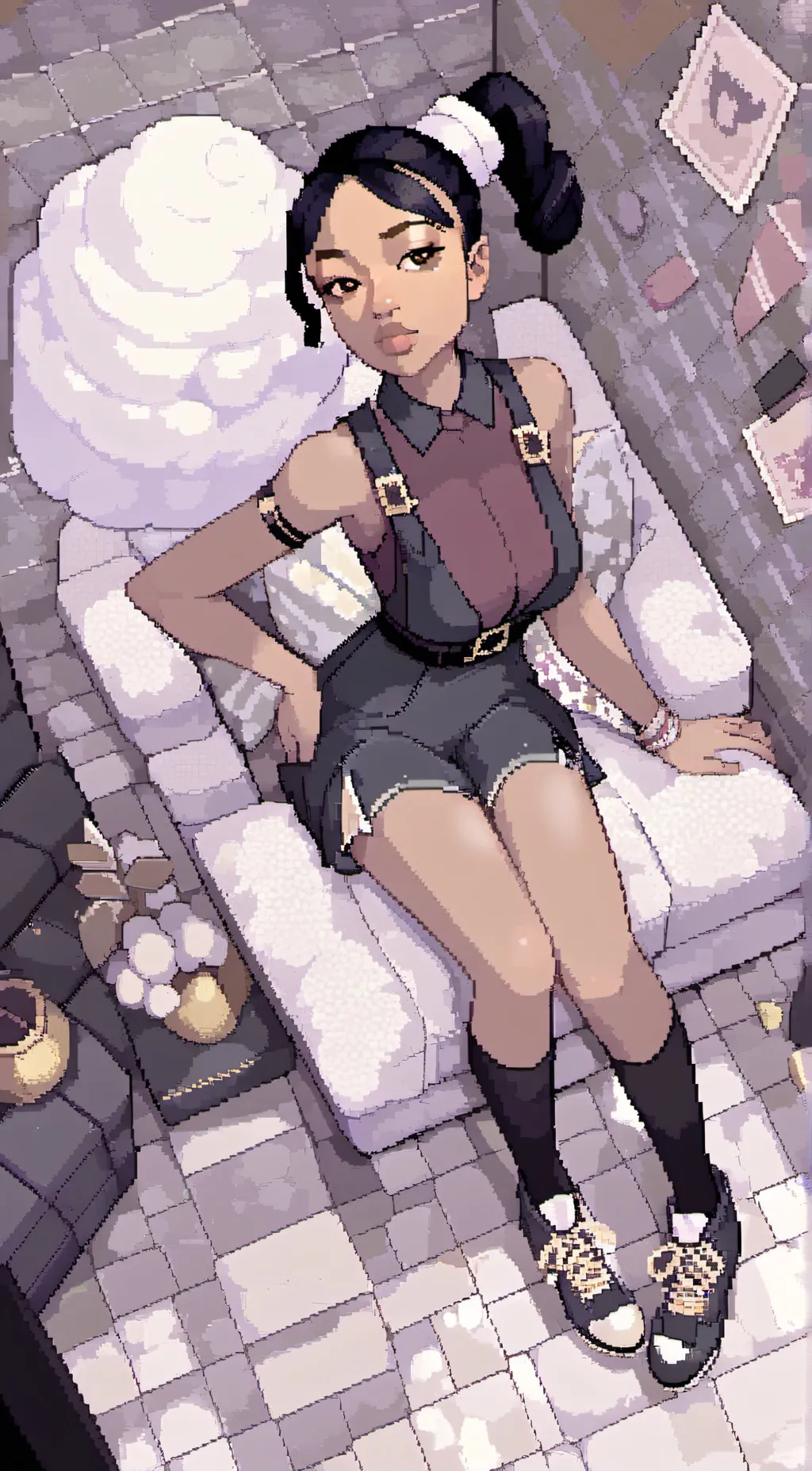 ai character: PICXL Mizuki background