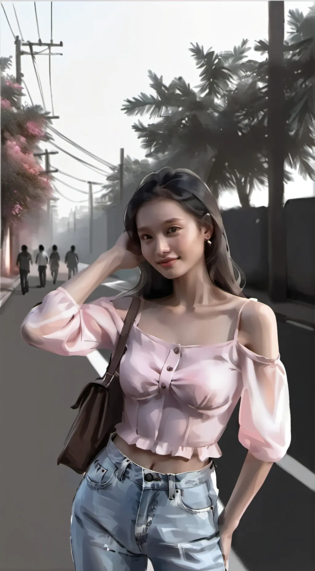 ai character: Rachel background