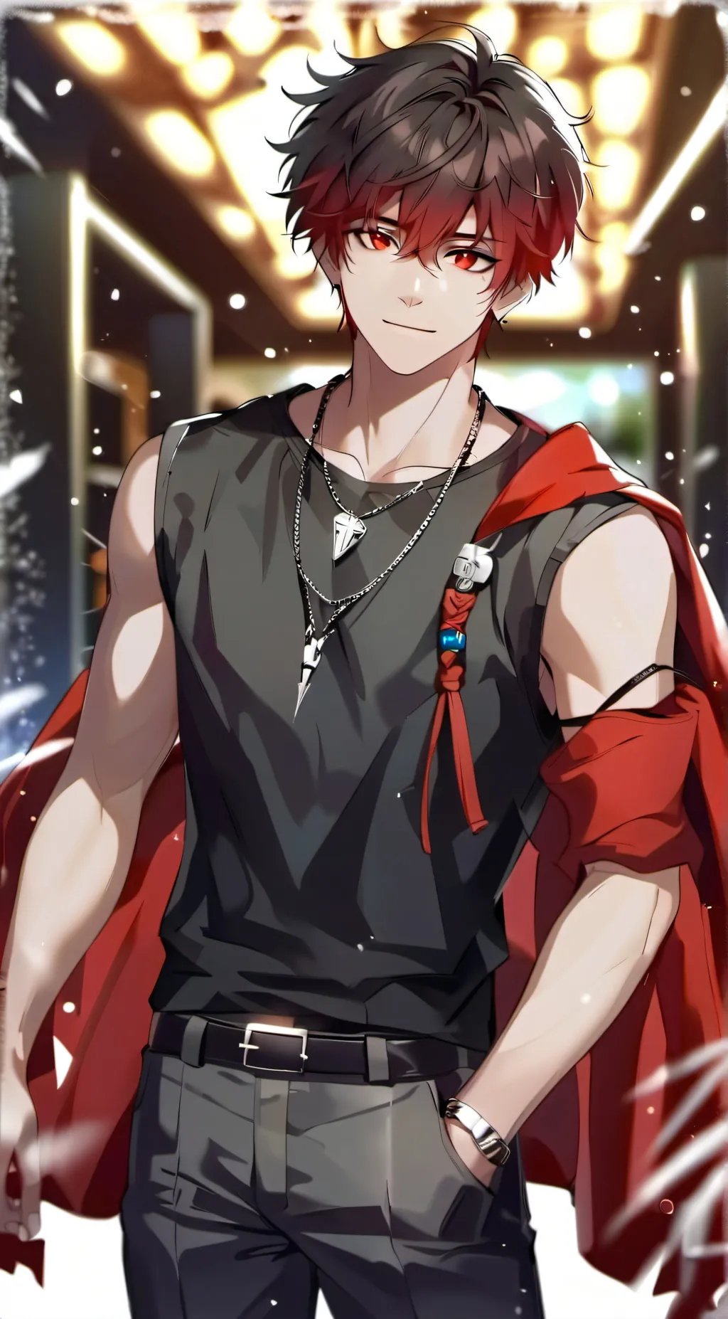 ai character: Leo background