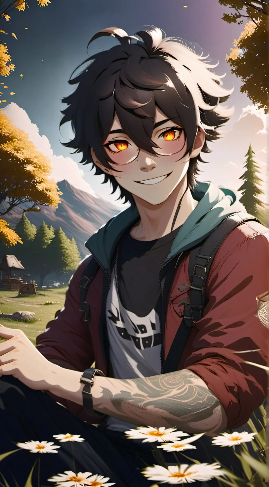 ai character: poraz background