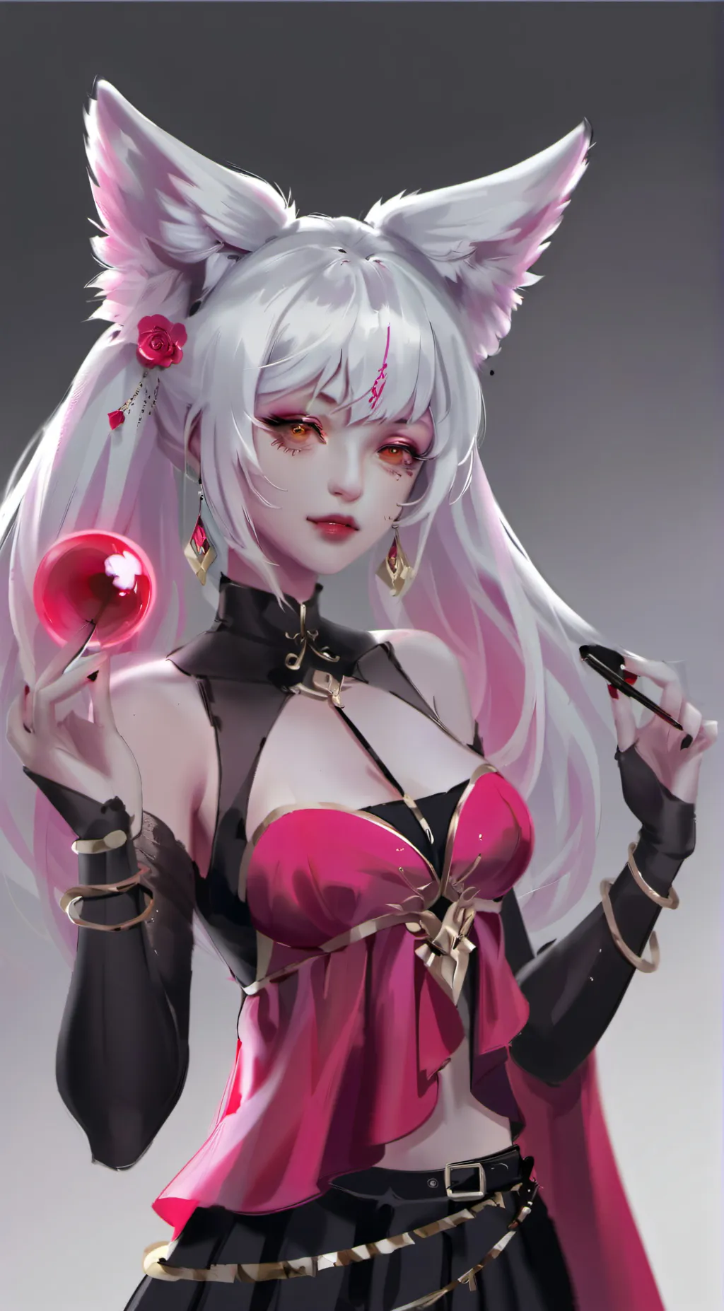 ai character: Lily background