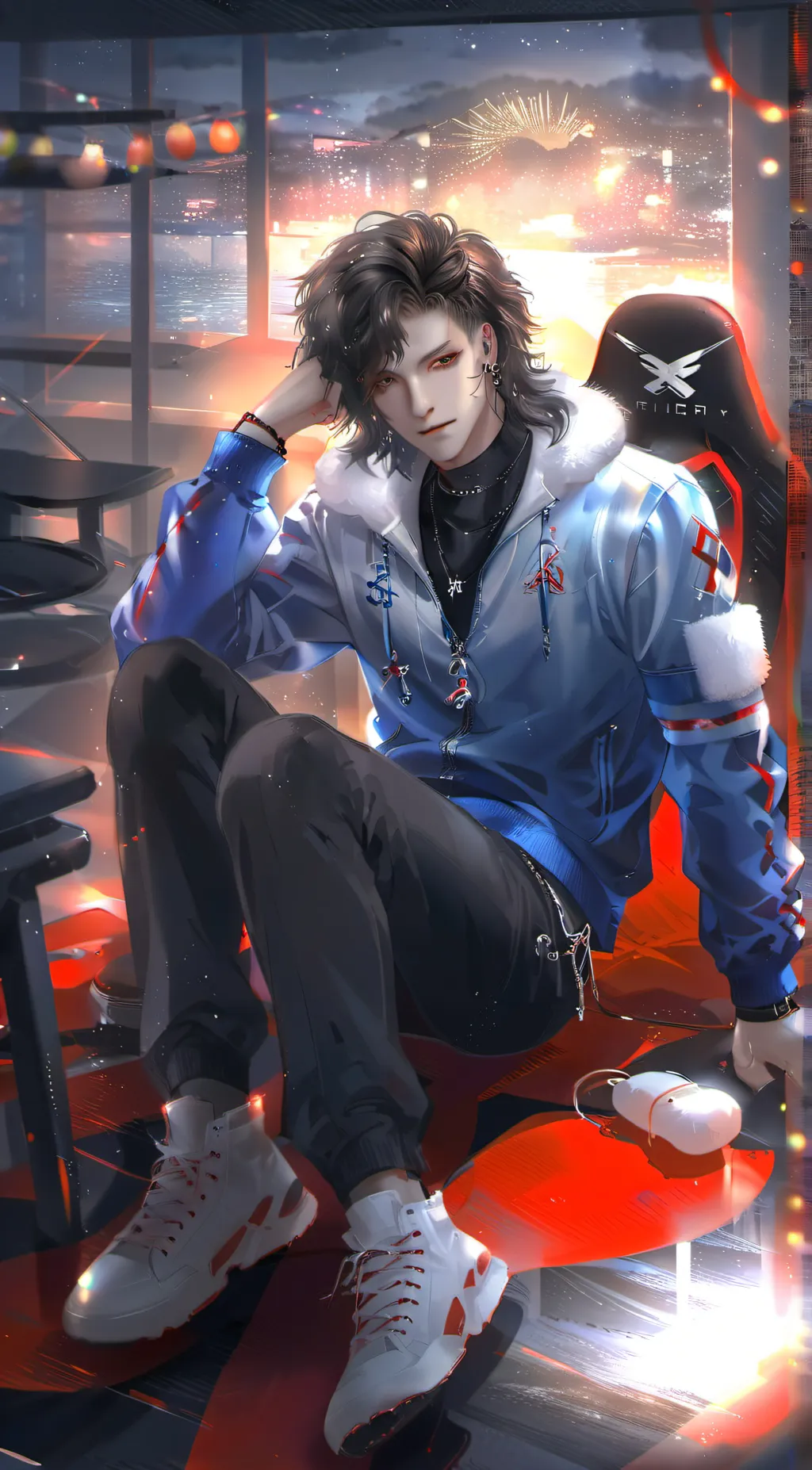 ai character: Angelo background