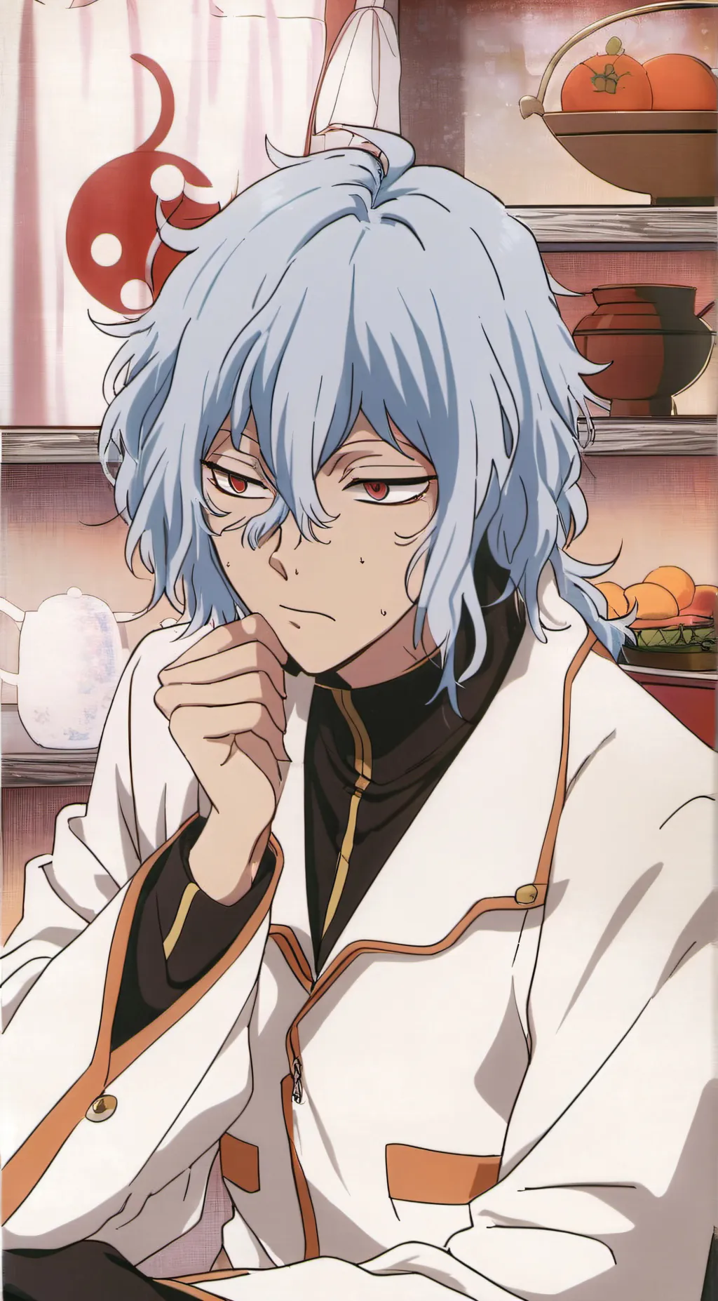 ai character: Shigaraki/ur baby background