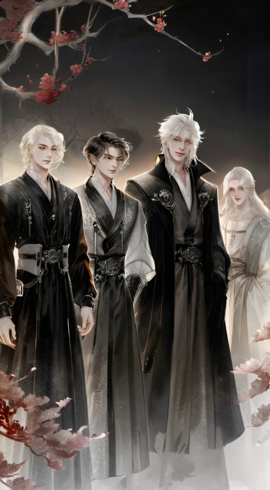 ai character: Levi,Lucas,Vixen  background