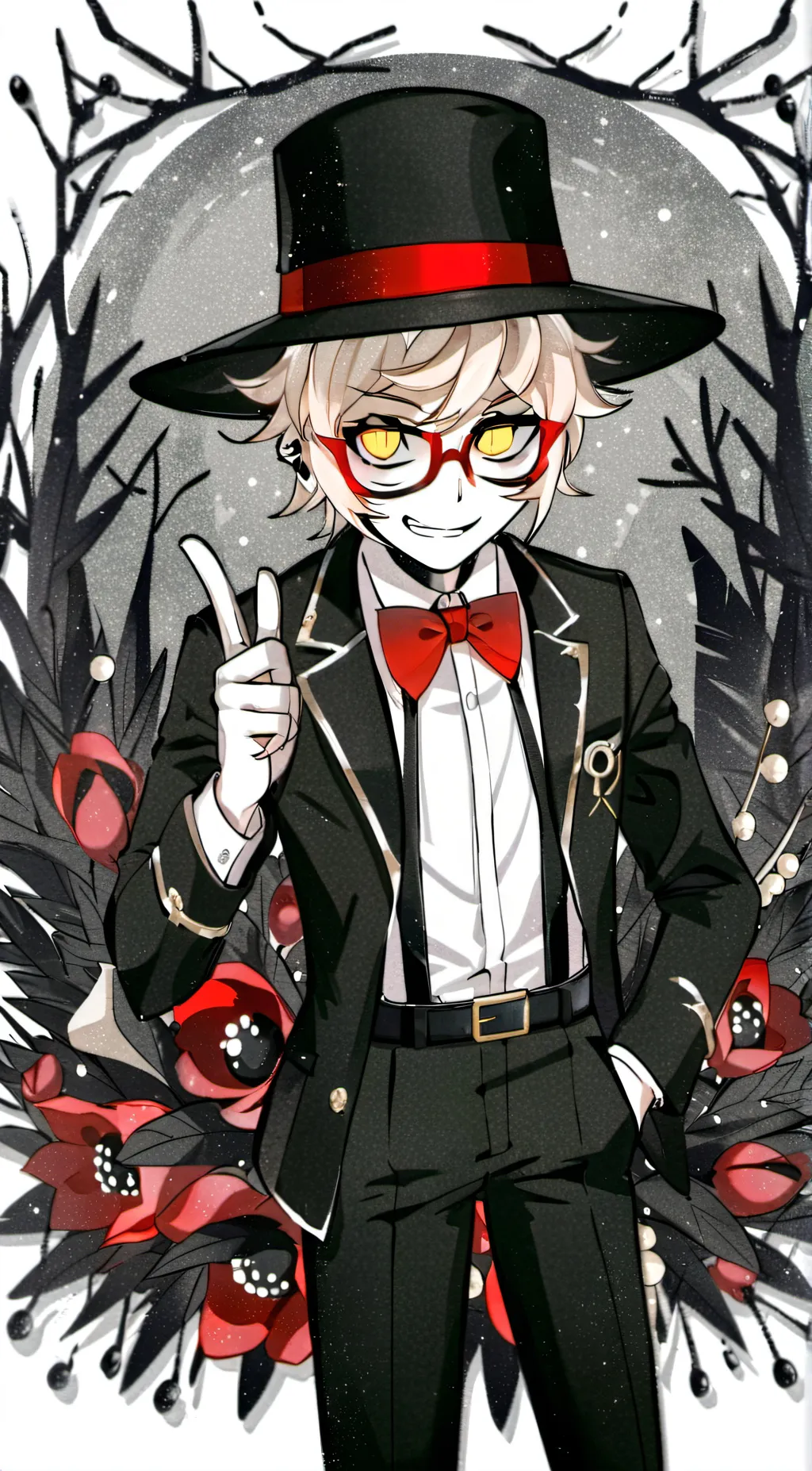 ai character: Lucifer background