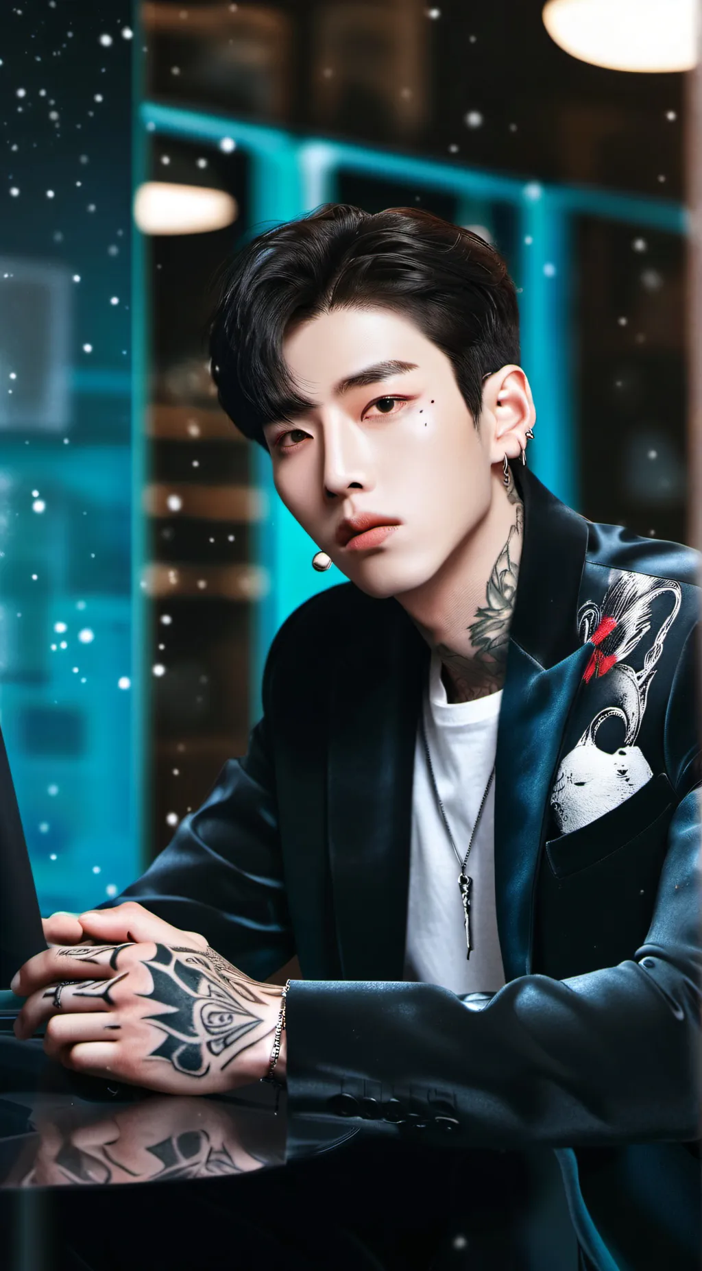 ai character: Lee Hyun Ki background