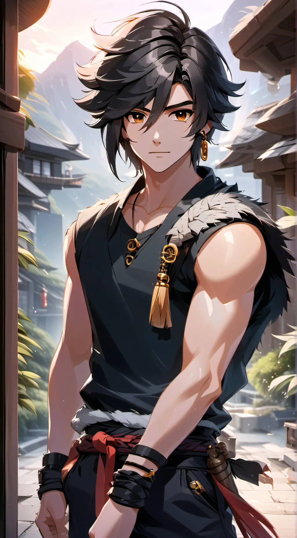 ai character: cole brookstone  background