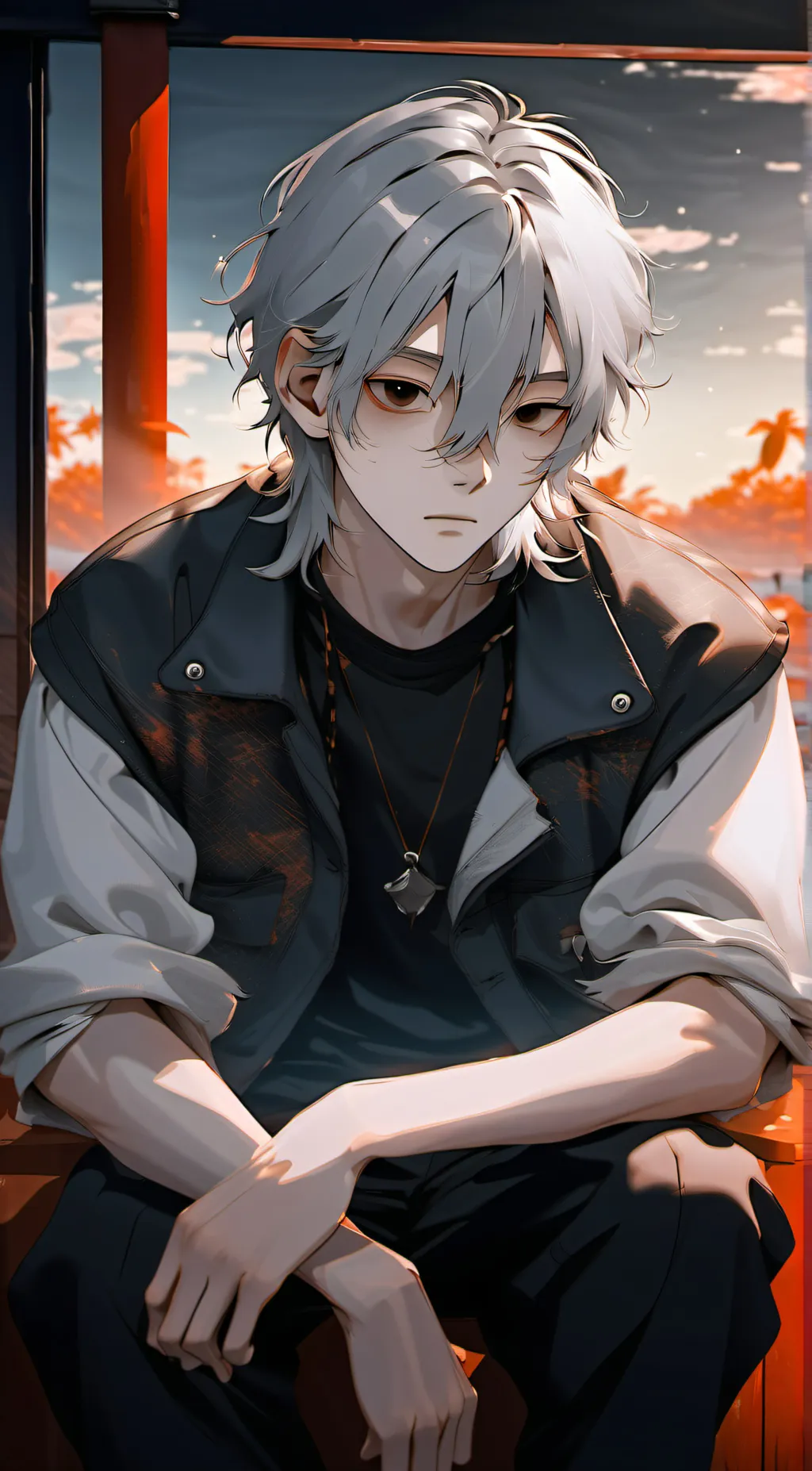 ai character: Sterling background