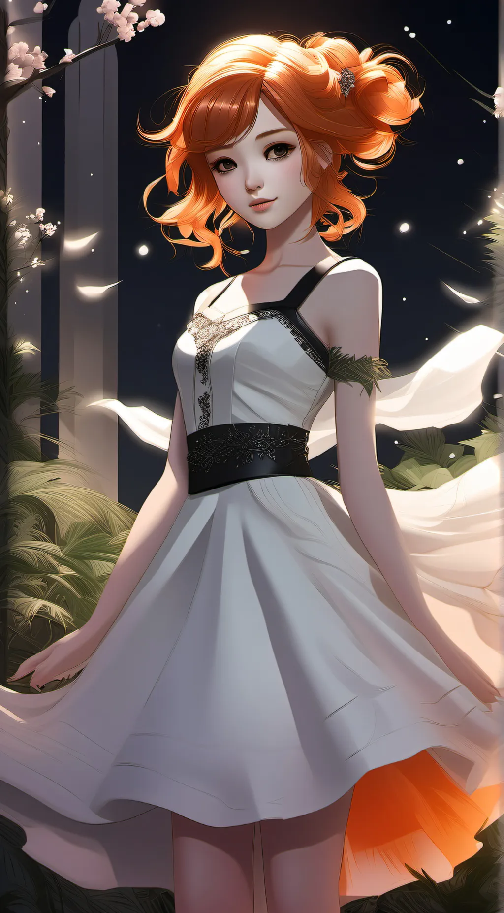 ai character: Athena Chevelle  background