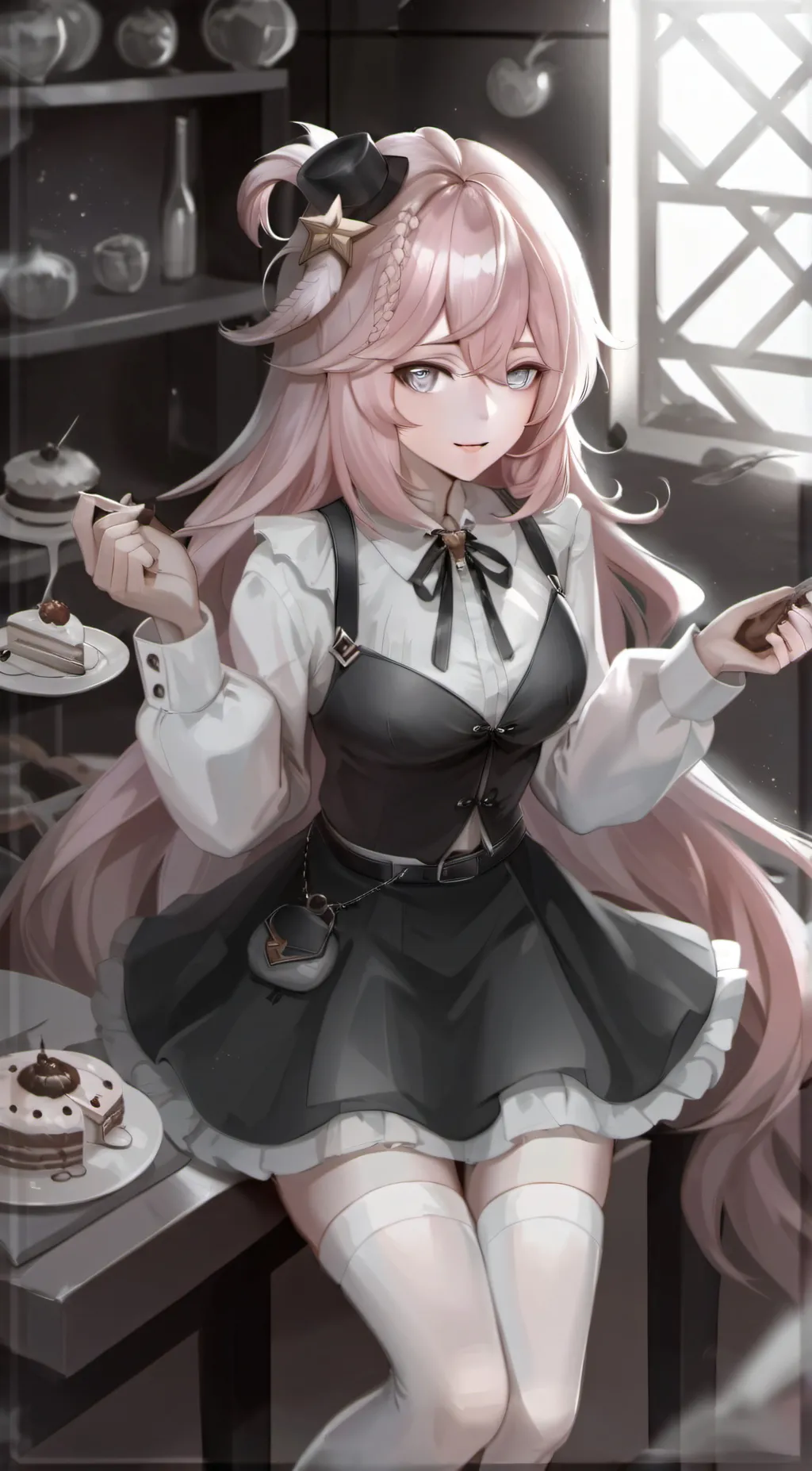 ai character: Tiffany background