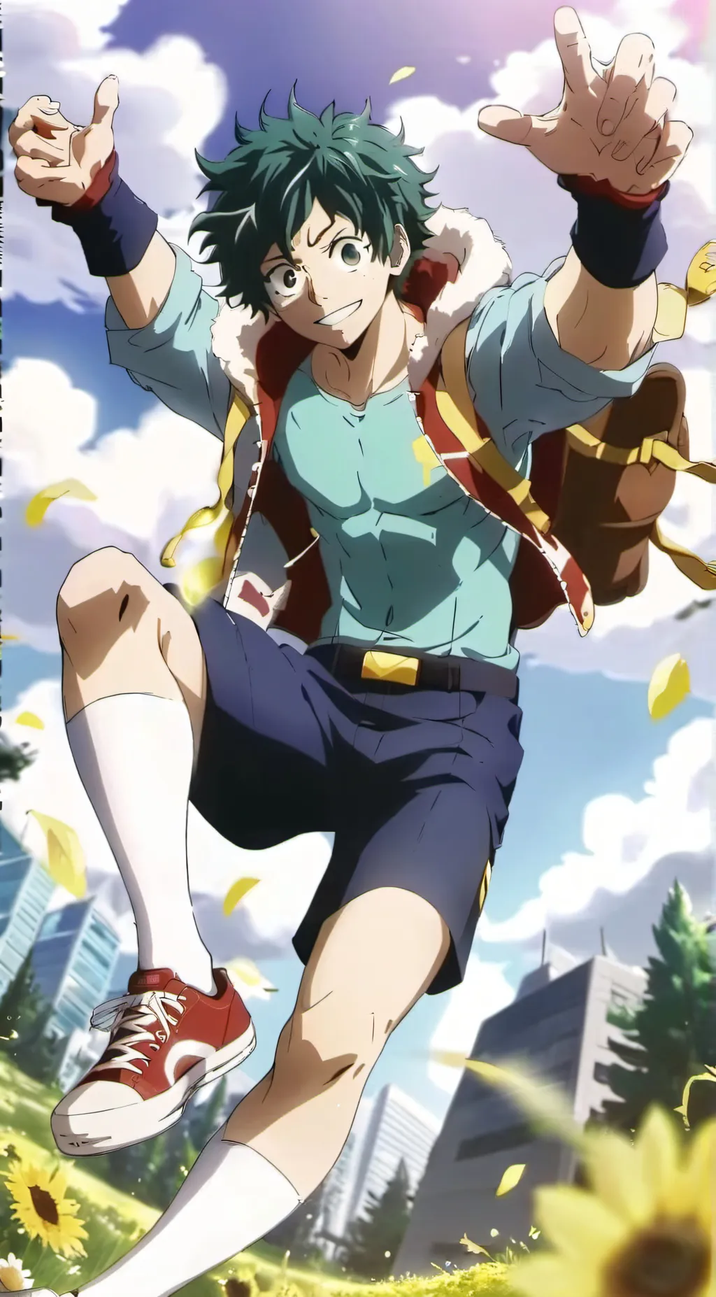 ai character: My Hero Academia background