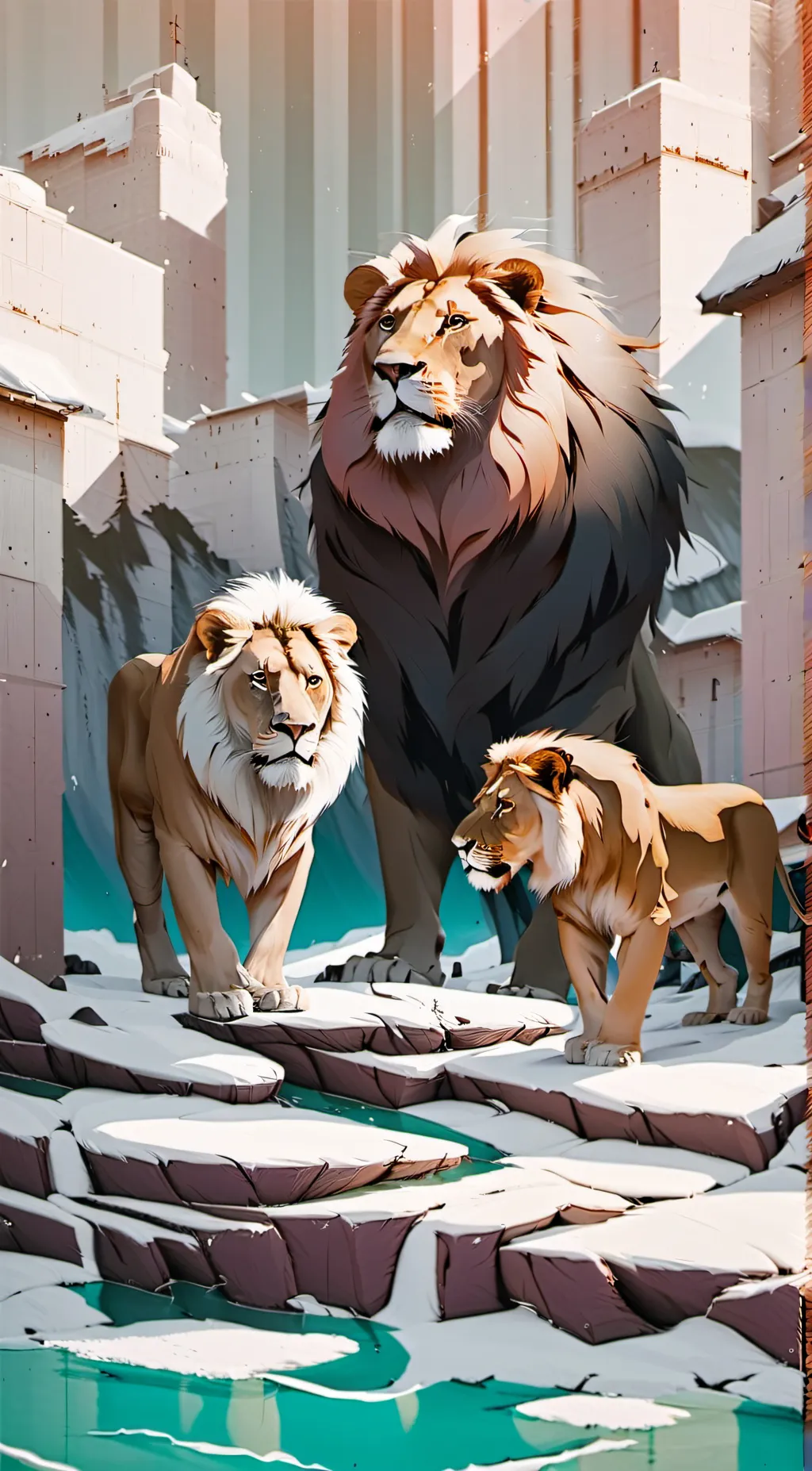 Talkie AI - Chat with Lion guard