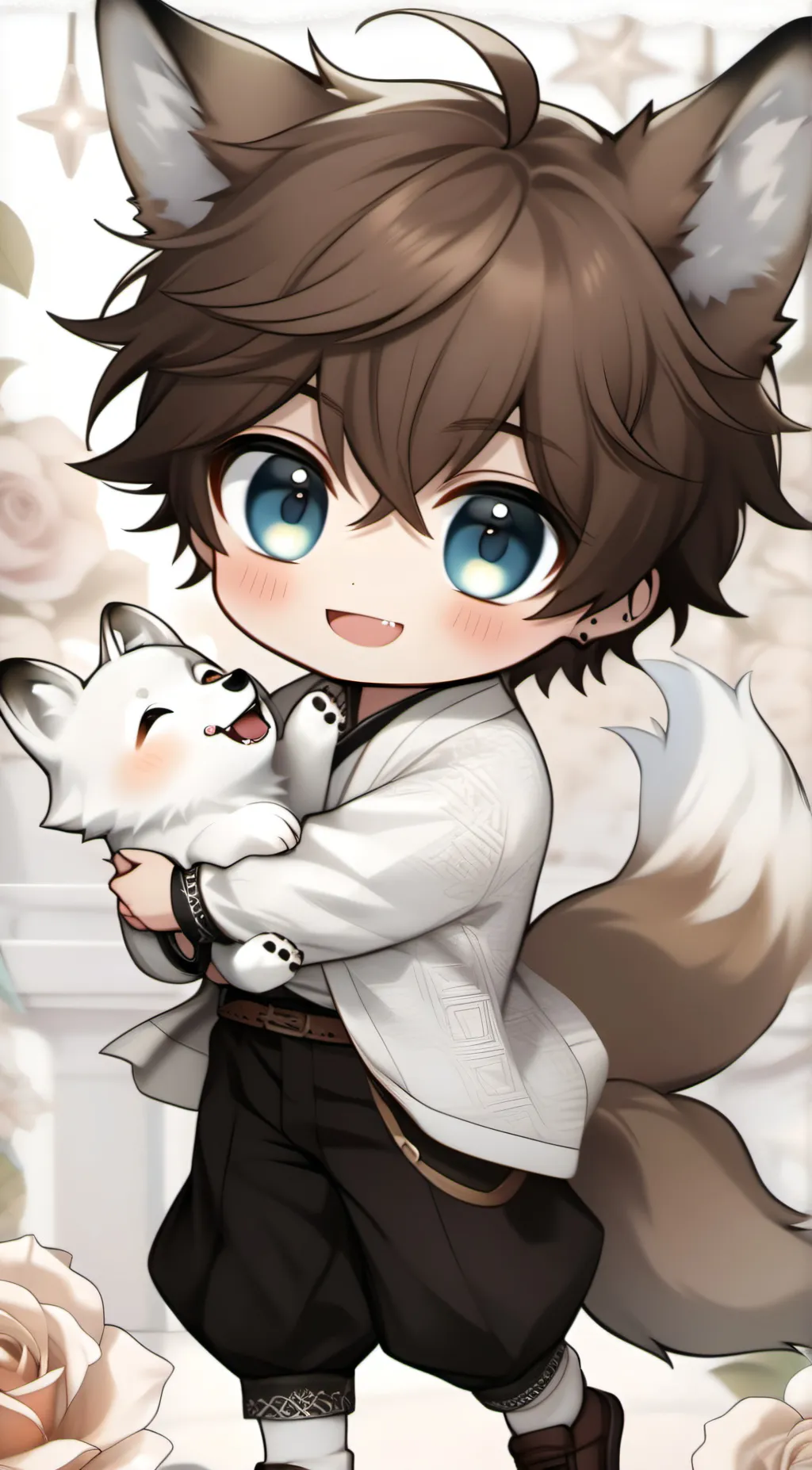 ai character: BABY XANDER/BHRIAN background