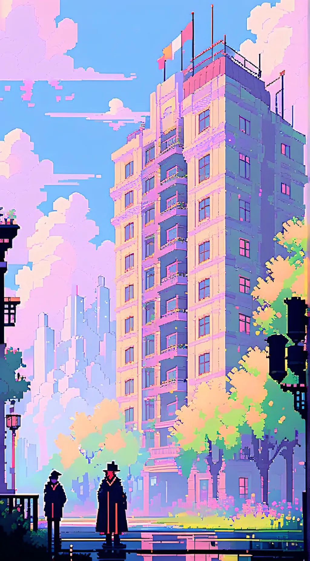 ai character: your city background