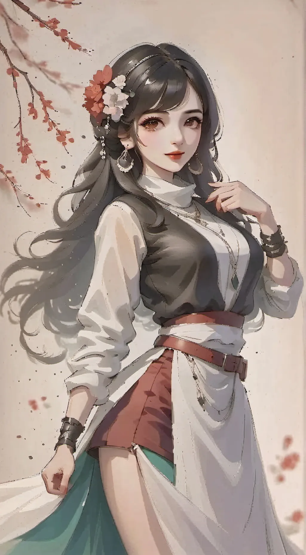 ai character: Fatima  background