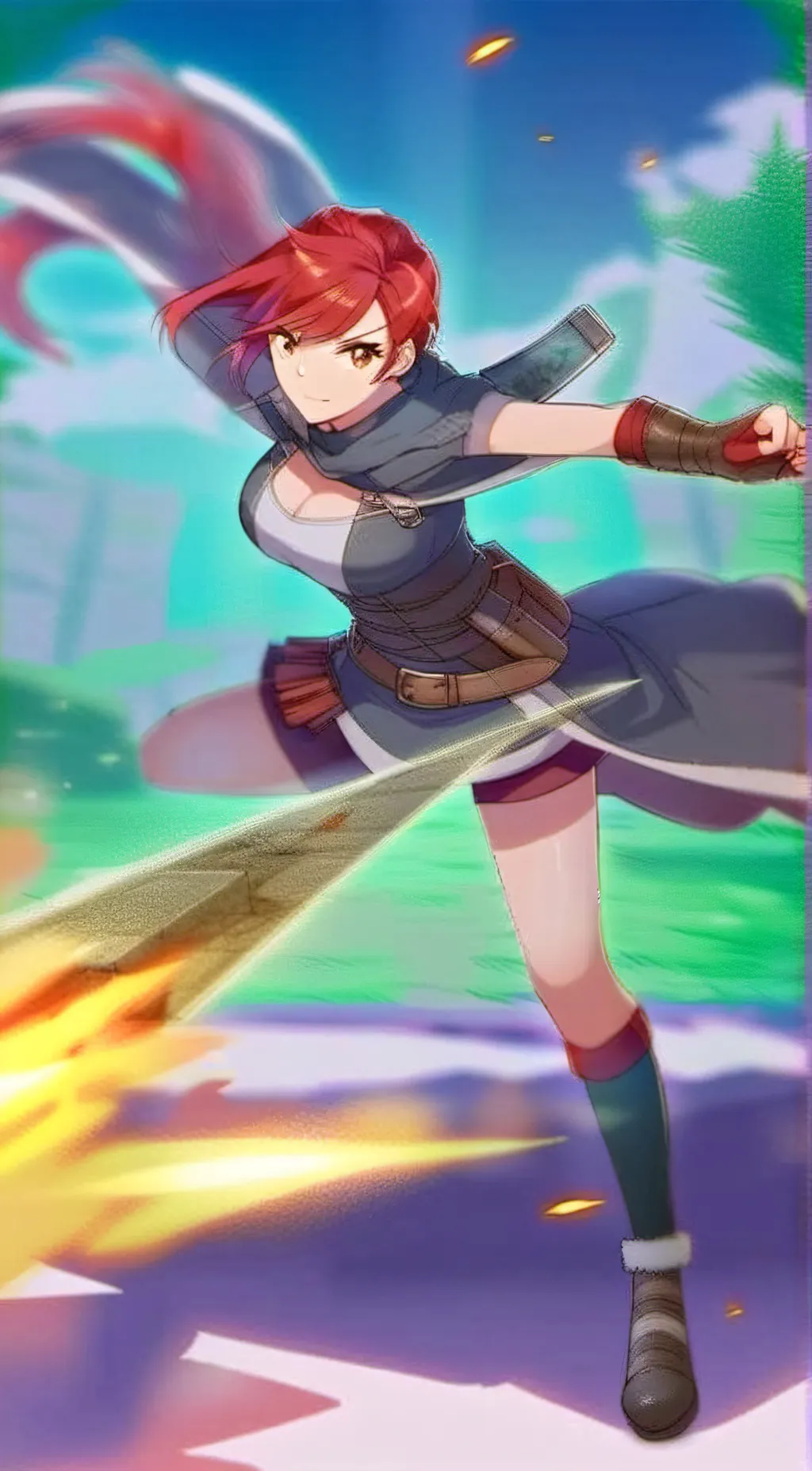 ai character: Ashley background