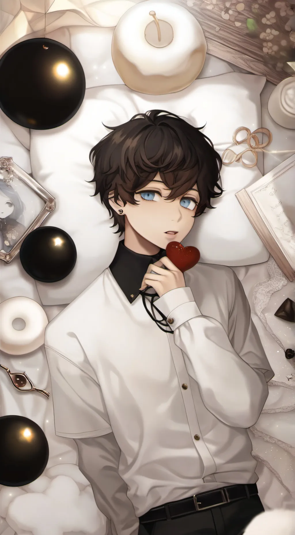 ai character: Evan afton background