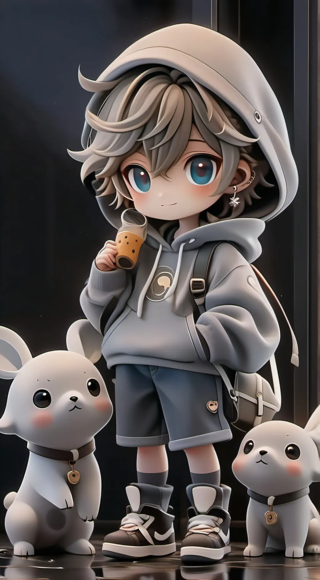 ai character: Max background