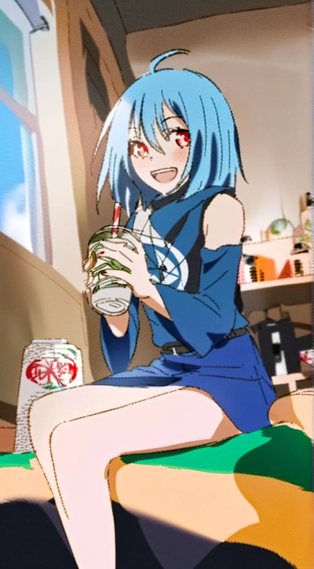 ai character: rimuru  background