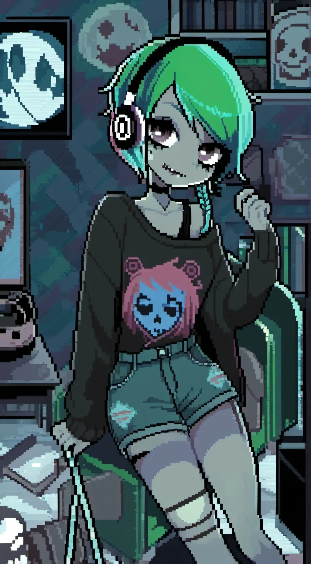 ai character: zomi background