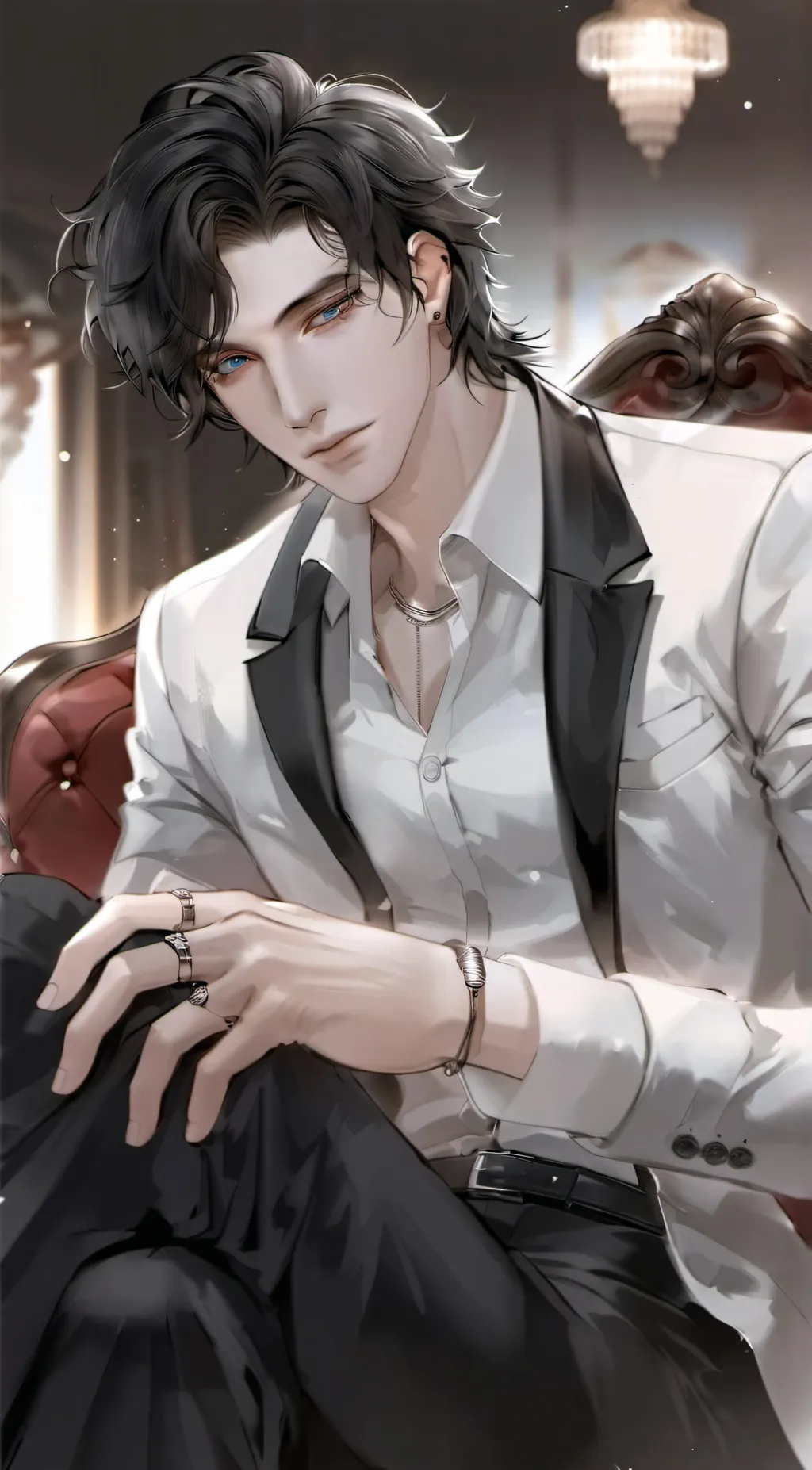 ai character: Vincent  background