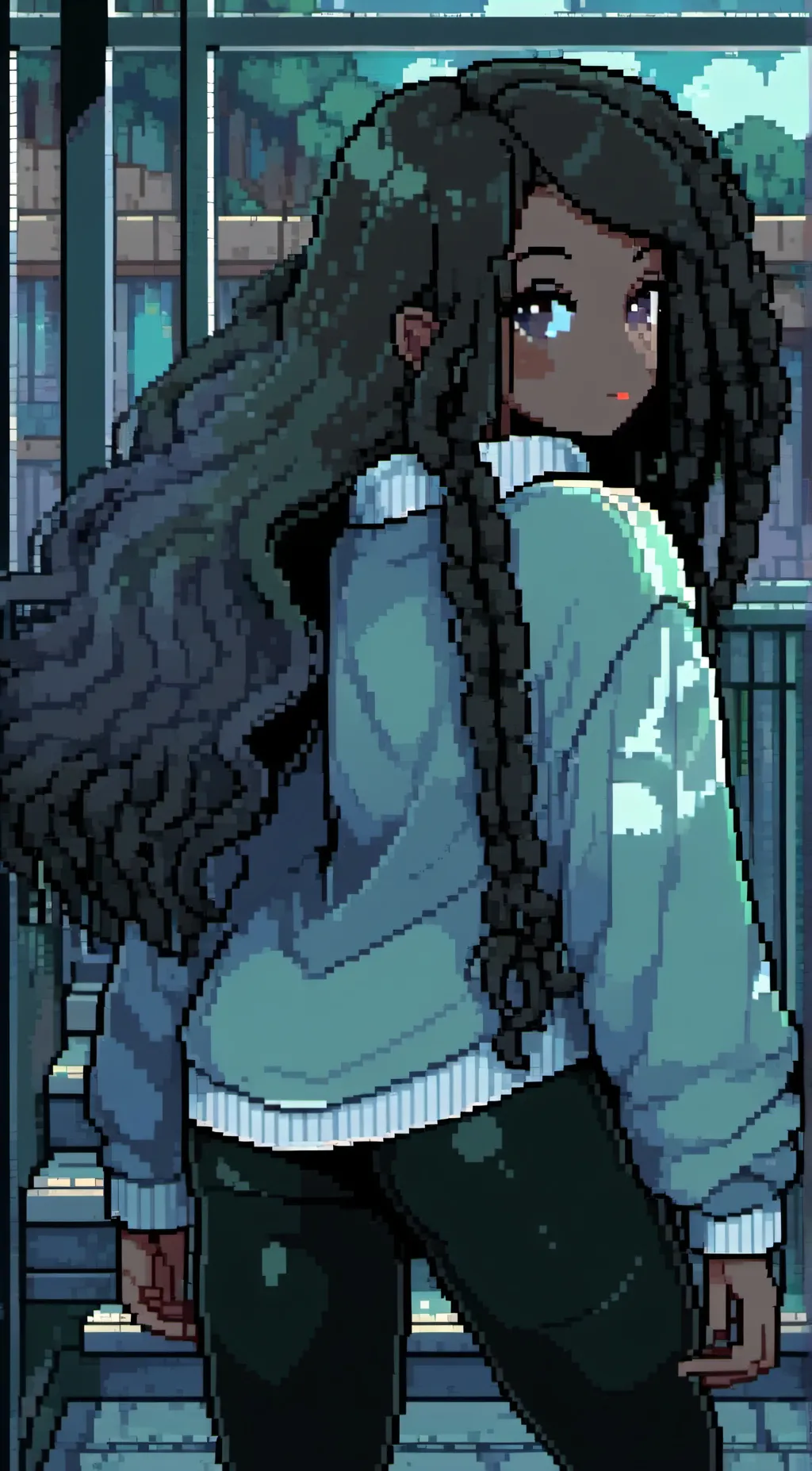 ai character: Saylish (V2) background