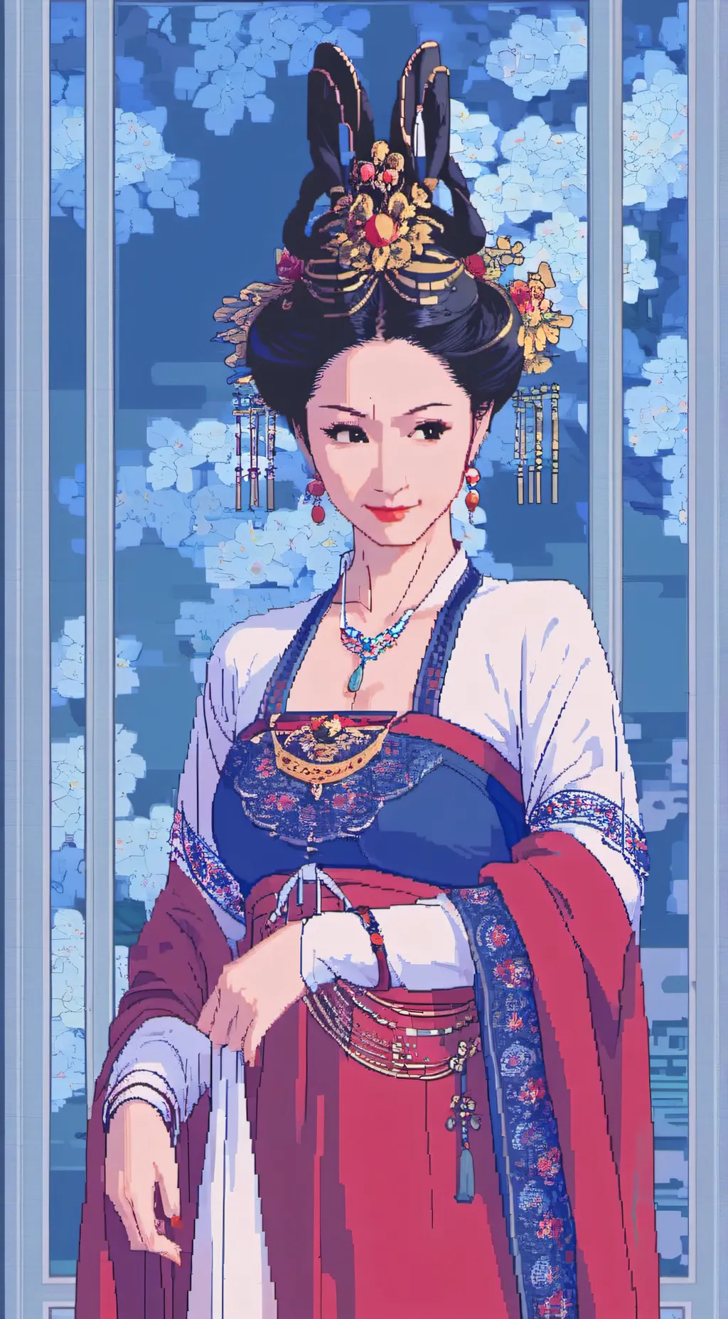 ai character: 铁玉香 background